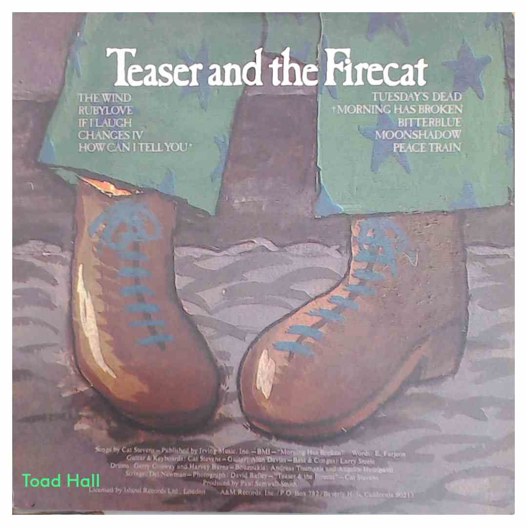 Cat Stevens  Teaser And The Firecat  Used Vinyl LP