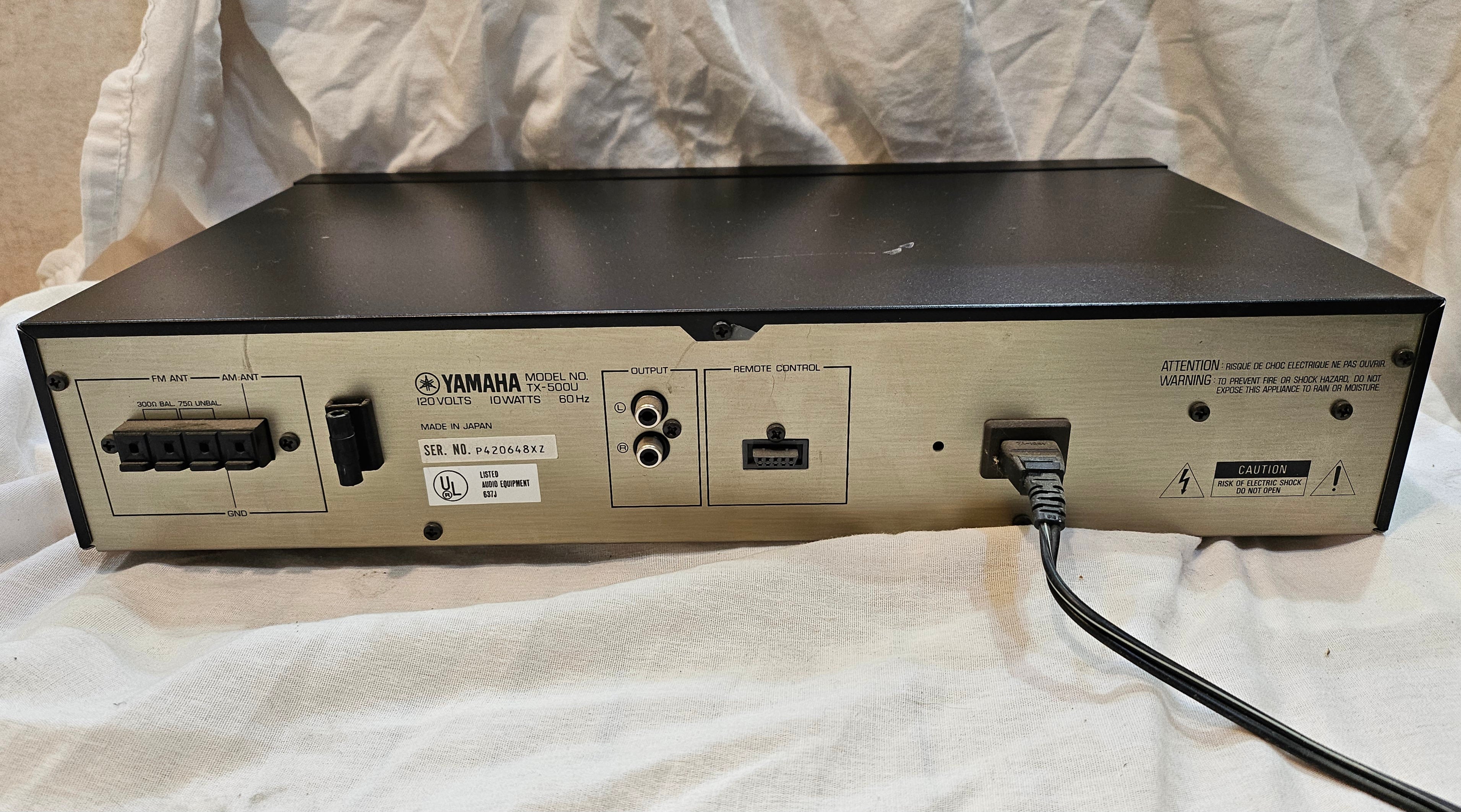 Yamaha TX-500U Tuner