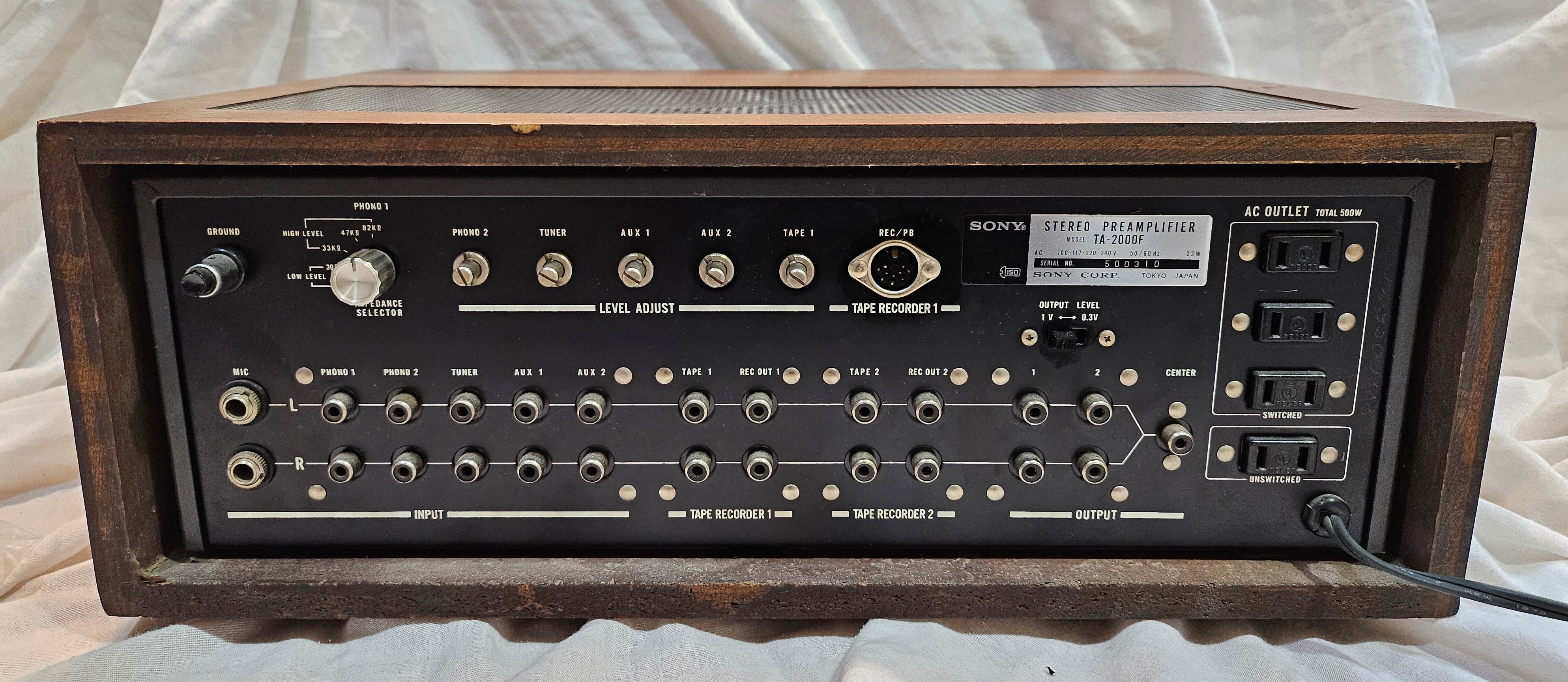 Sony TA-2000 Pre-Amp