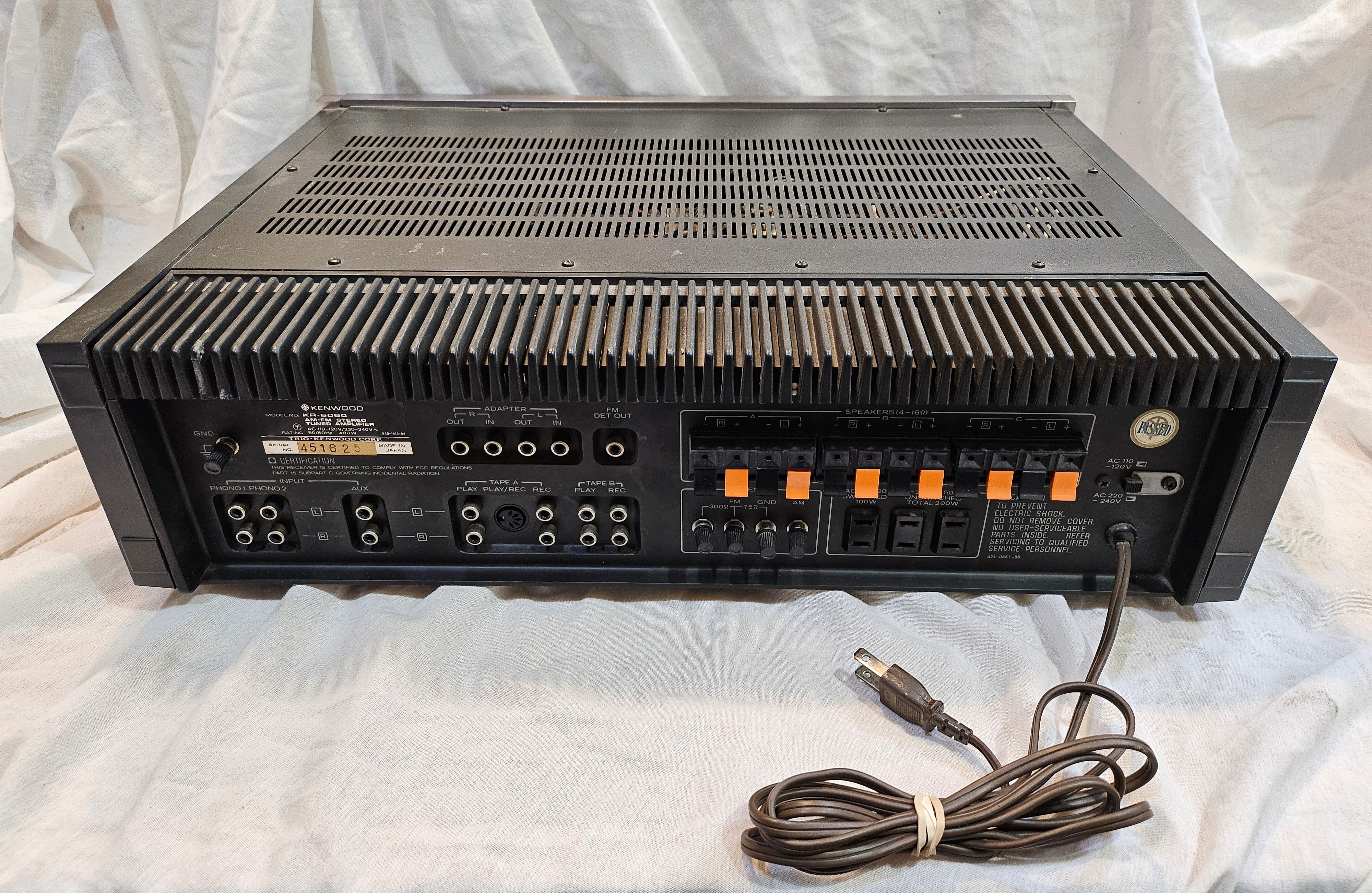 Kenwood KR-6060 Receiver