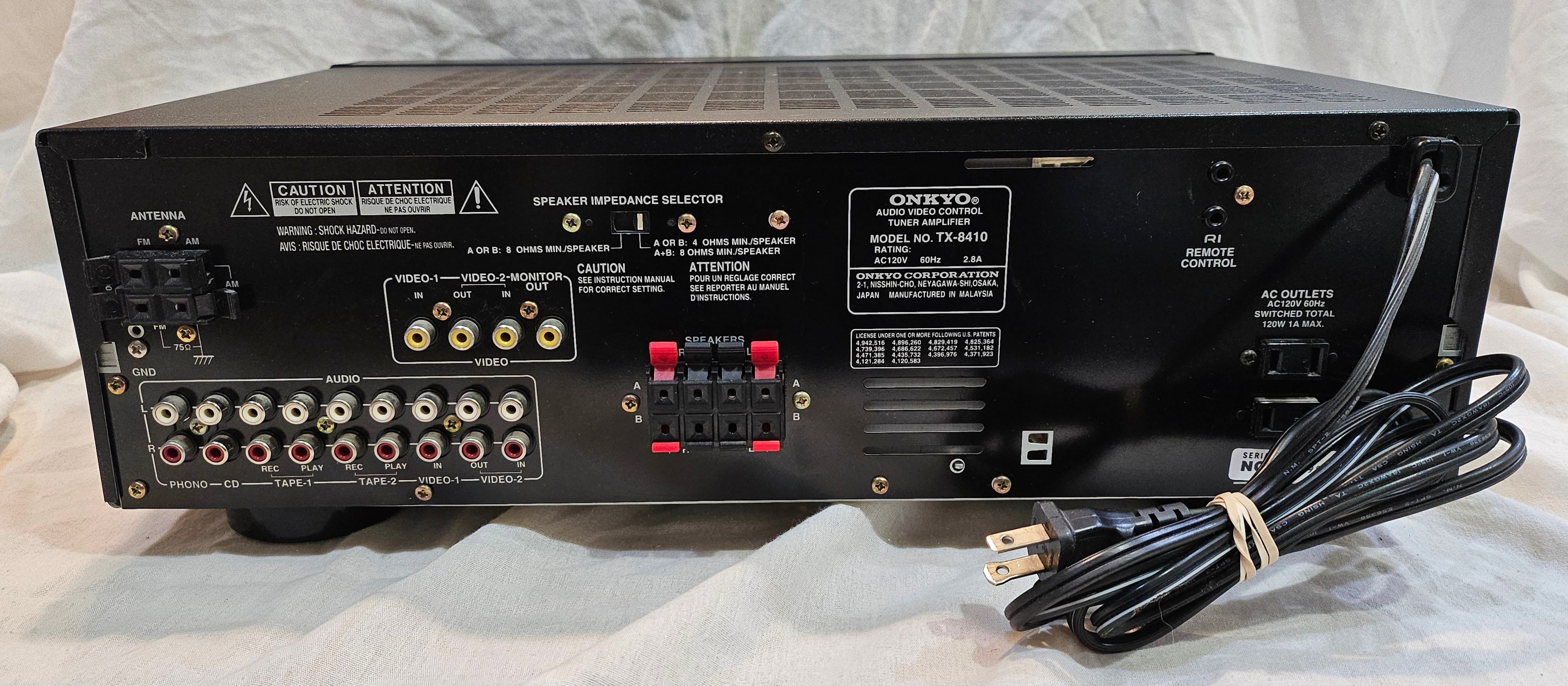 Onkyo TX-8410 Amplifier