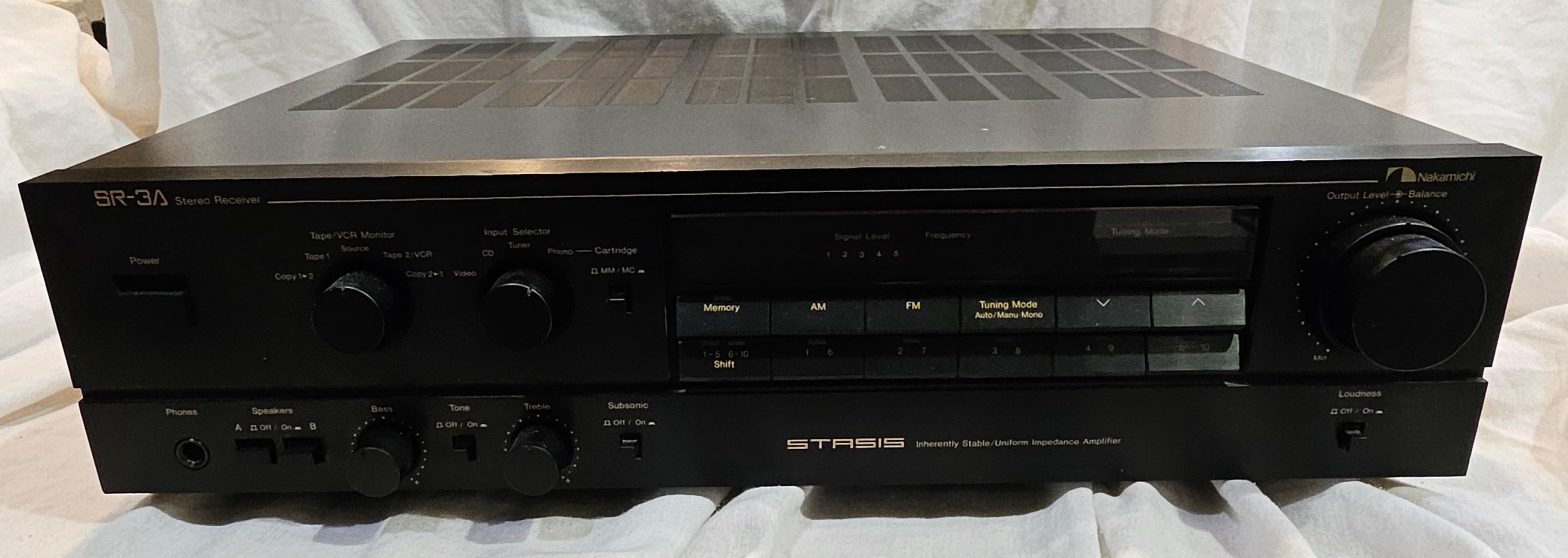 Nakamichi SR-3A Reciever