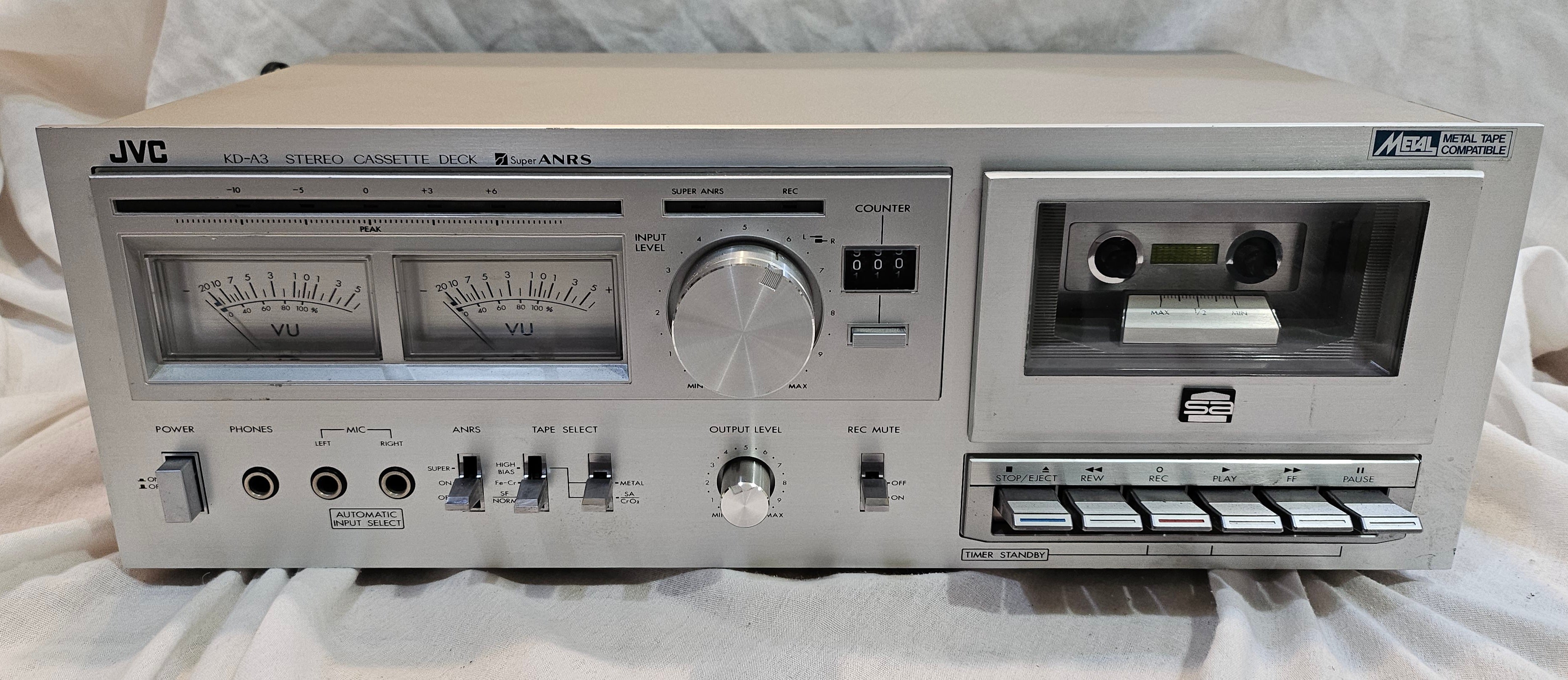 JVC KD-A3 Cassette Deck