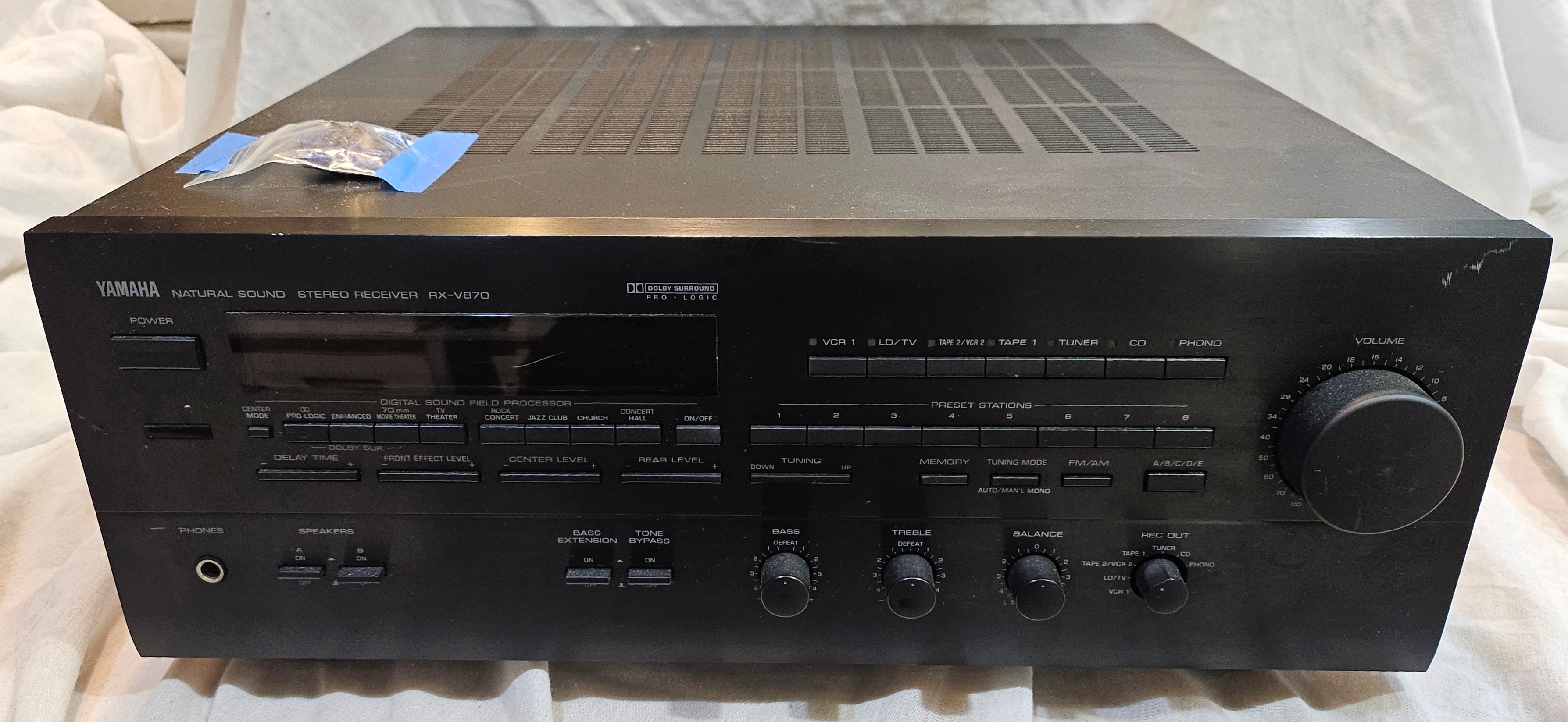 Yamaha RX-V870 Receiver