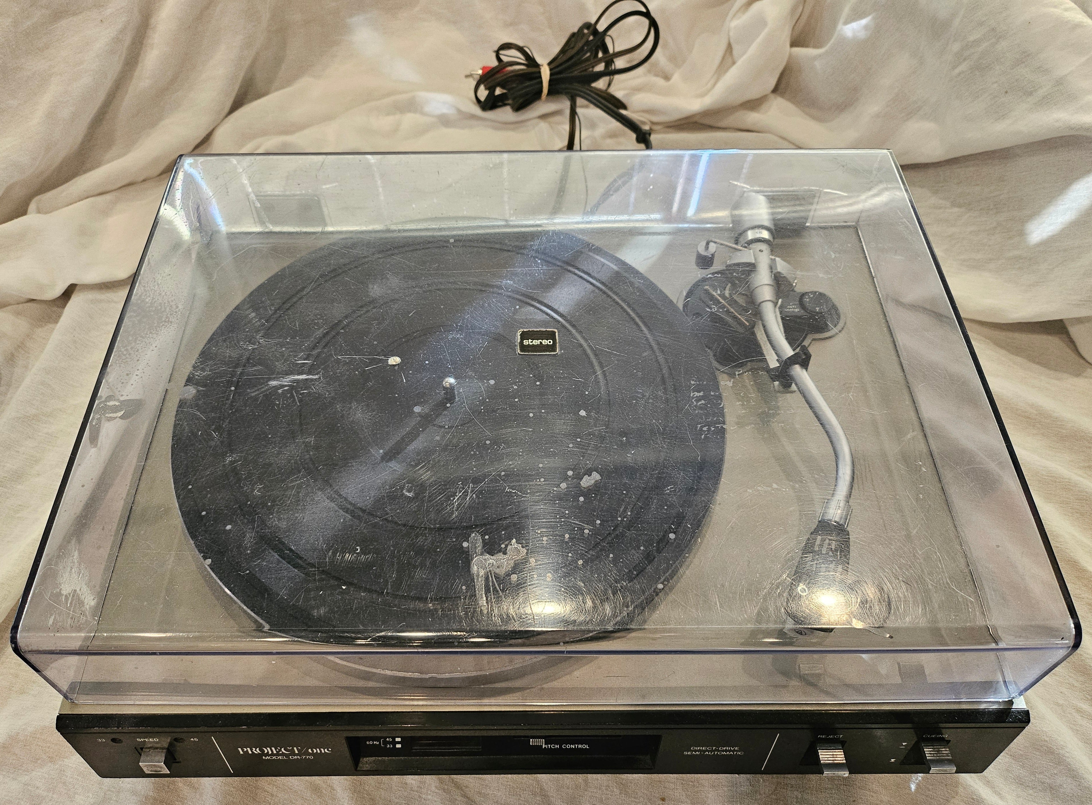 Project/One DR-770 Turntable