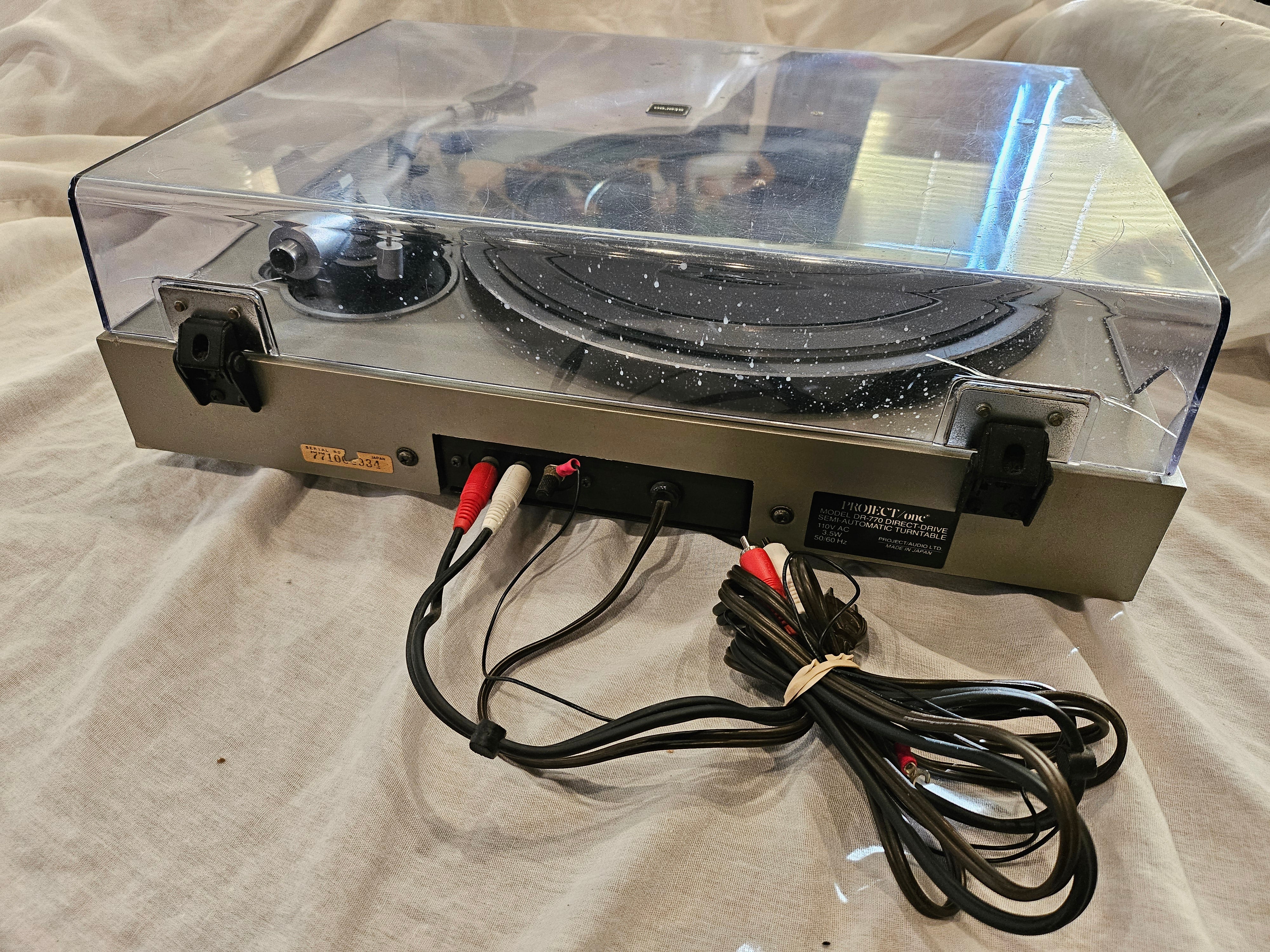 Project/One DR-770 Turntable