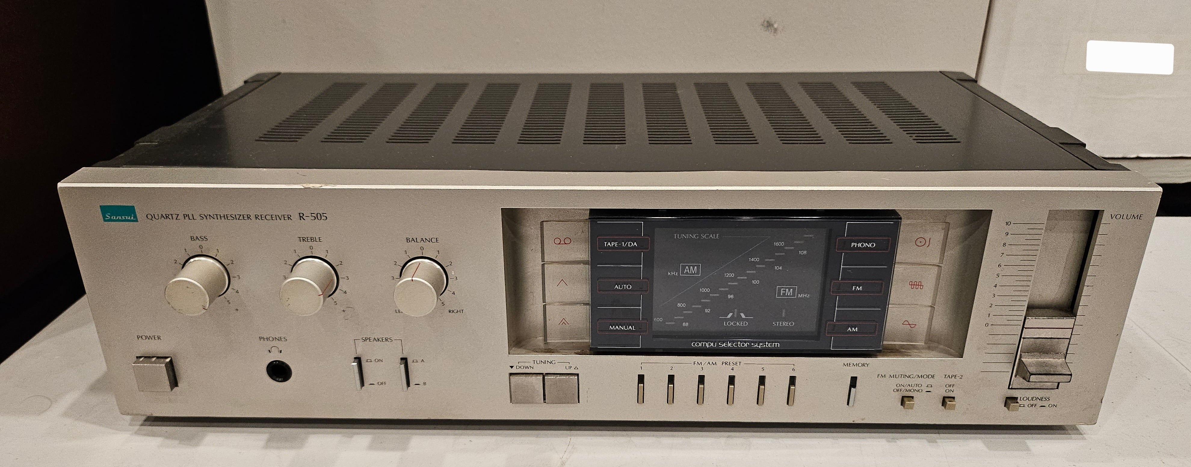 Sansui R-505 Synthesizer Receiver