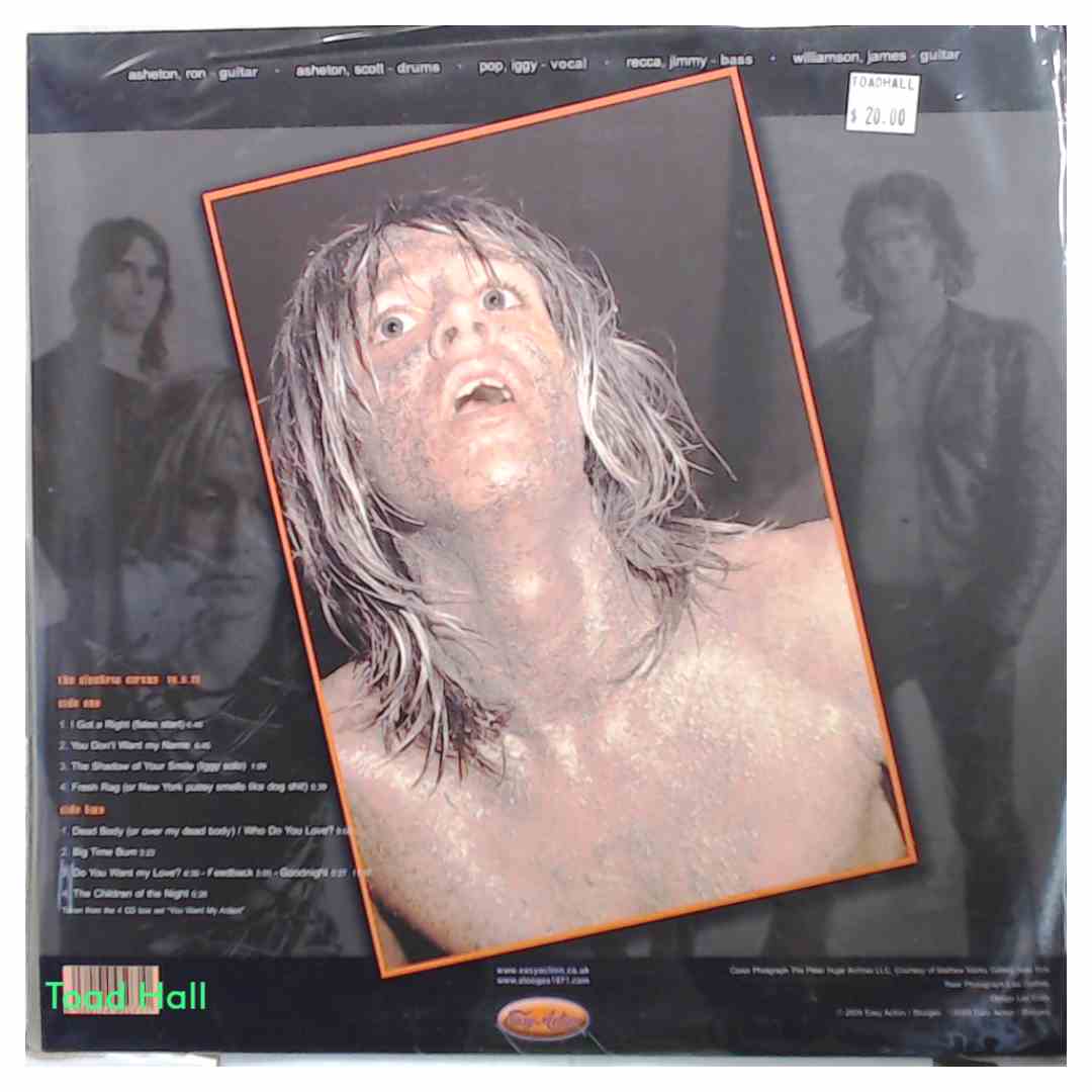 The Stooges - The Electric Circus (Orange Vinyl) -  Used Vinyl LP