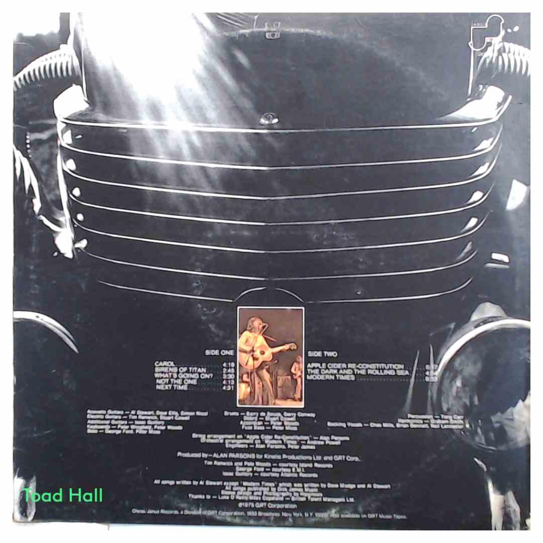 Al Stewart - Modern Times - Used Vinyl