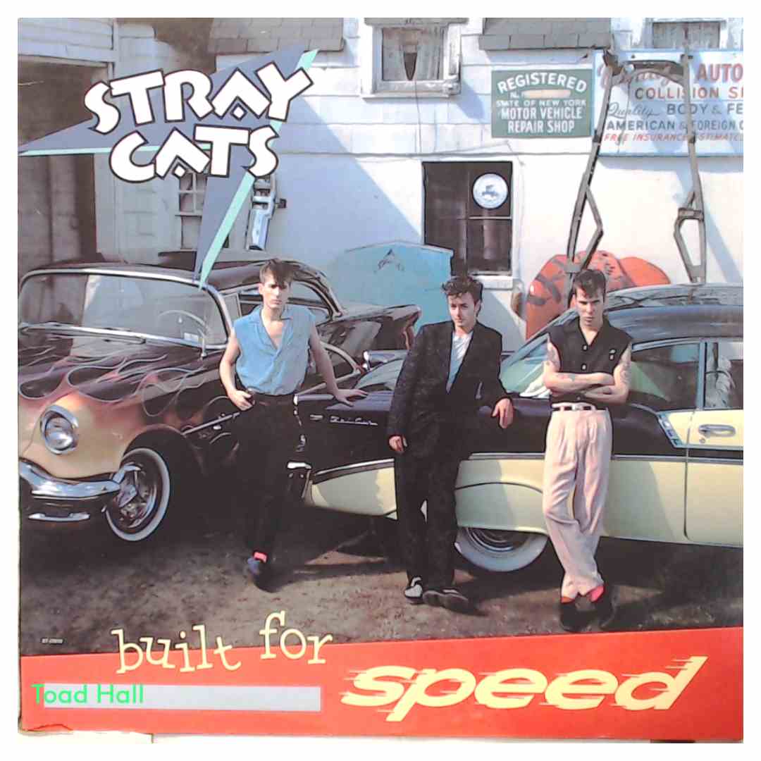 Stray Cats  Built For Speed  Used Vinyl LP