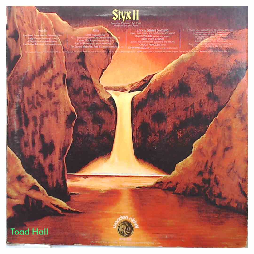 Styx - Styx II - Used Vinyl LP