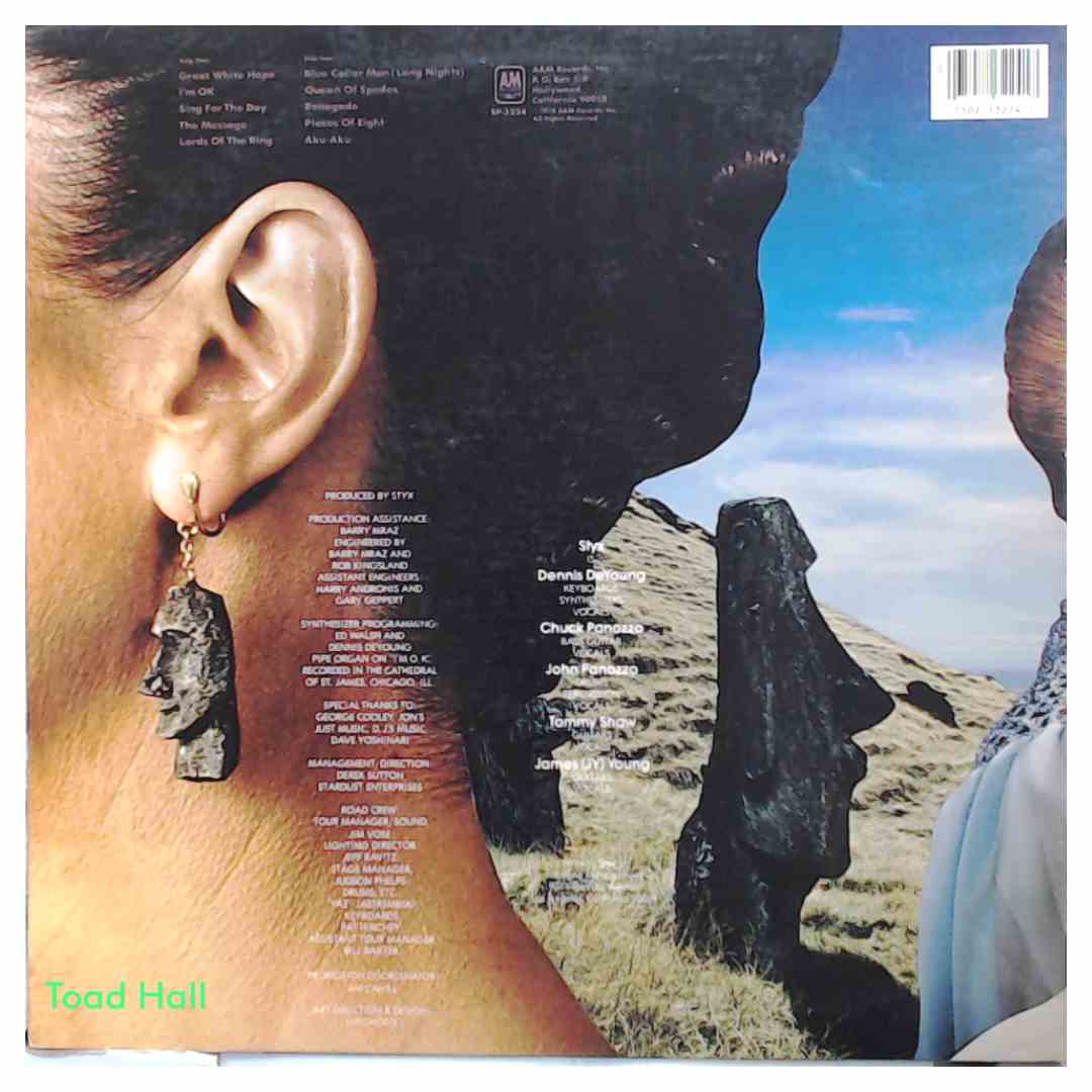 Styx - Pieces Of Eight - Used Vinyl LP