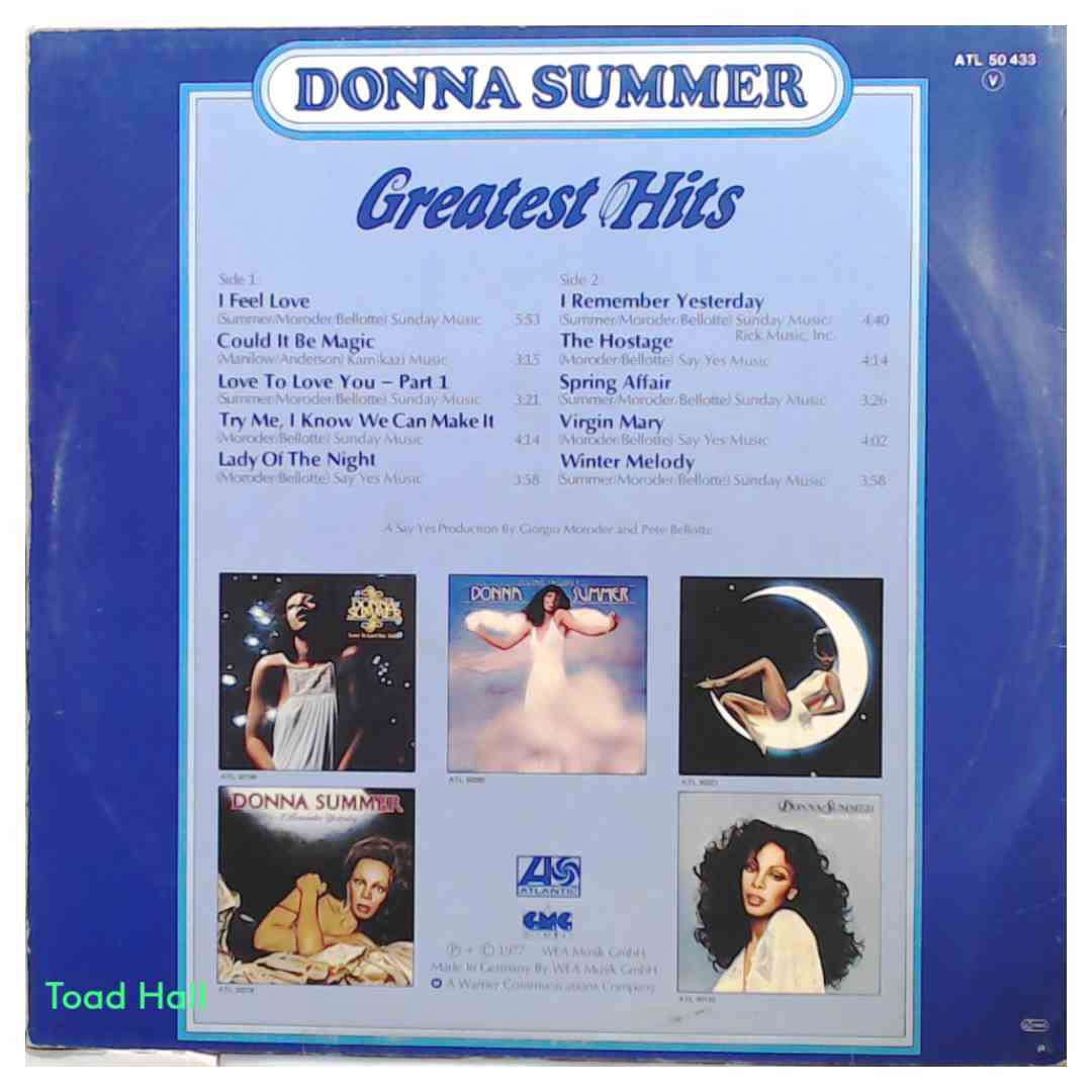 Donna Summer - Greatest Hits (Import) - Used Vinyl LP