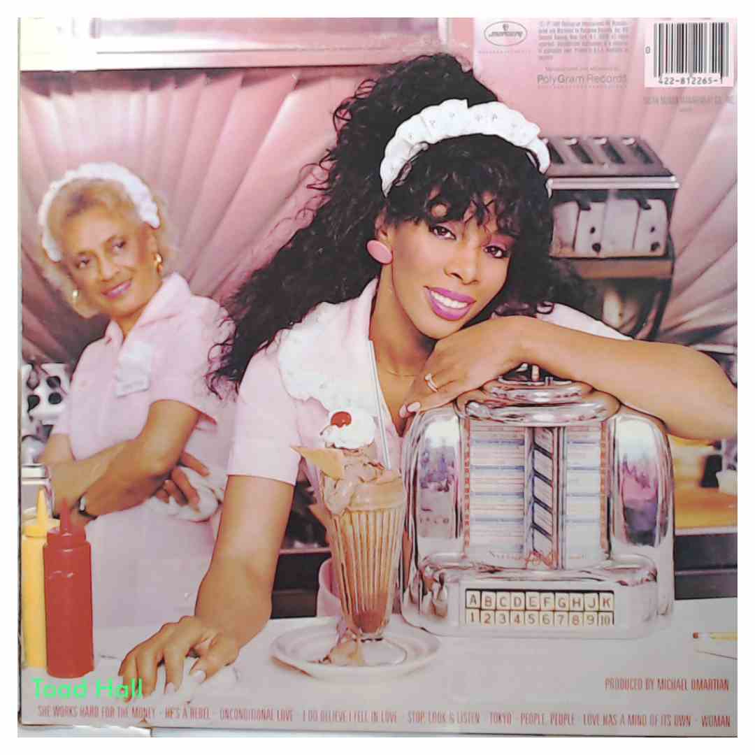Donna Summer  She Works Hard For The Money Used Vinyl LP