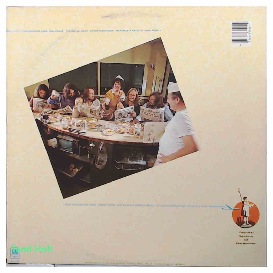 Supertramp Breakfast In America  Used Vinyl LP