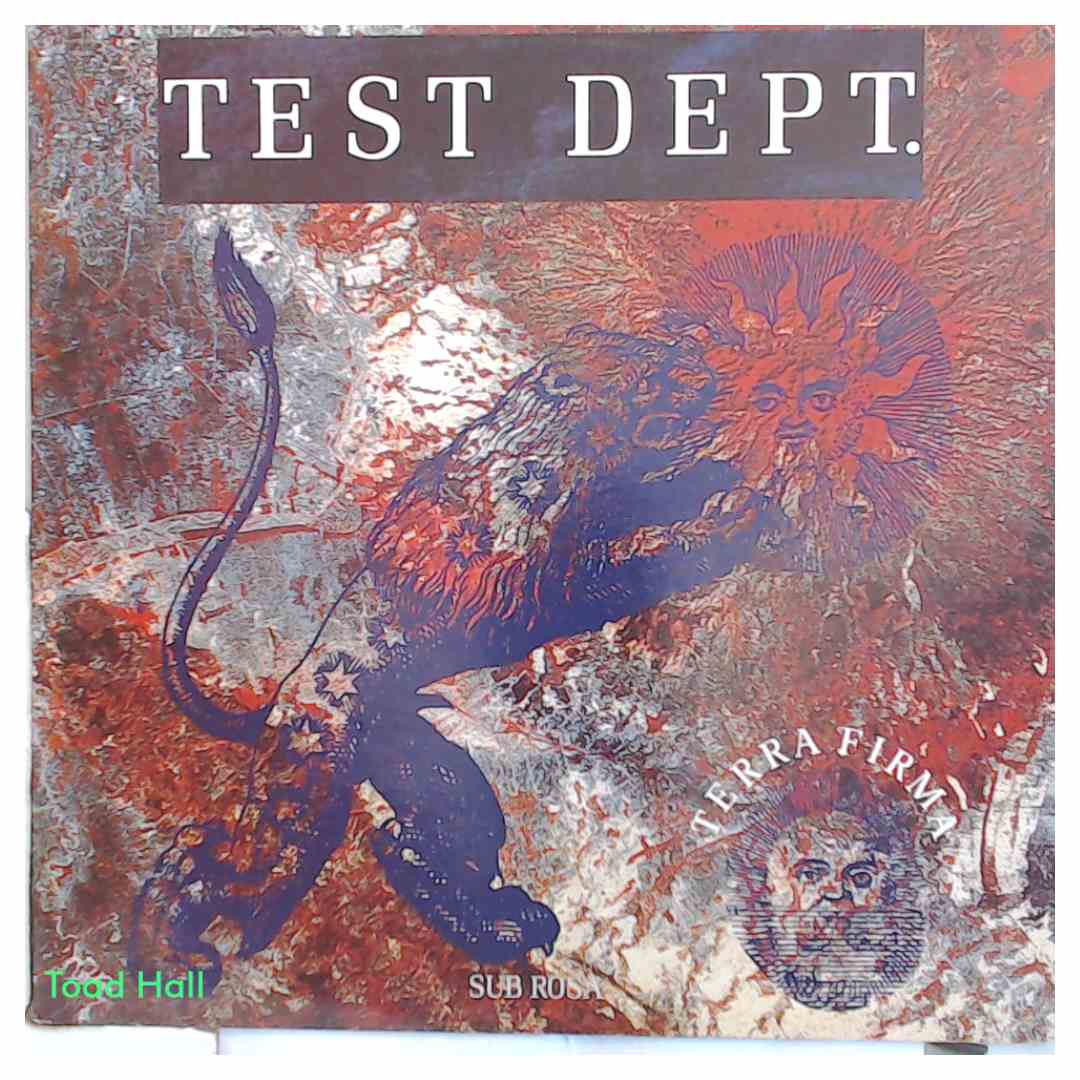 TEST DEPT Terra Firma Used Vinyl LP