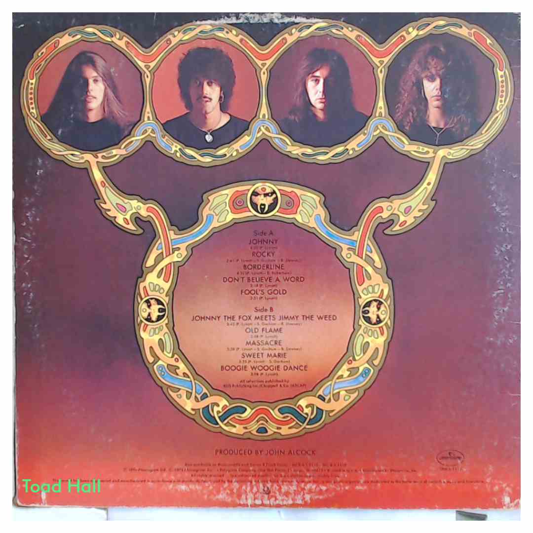 THIN LIZZY Johnny The Fox Used Vinyl LP