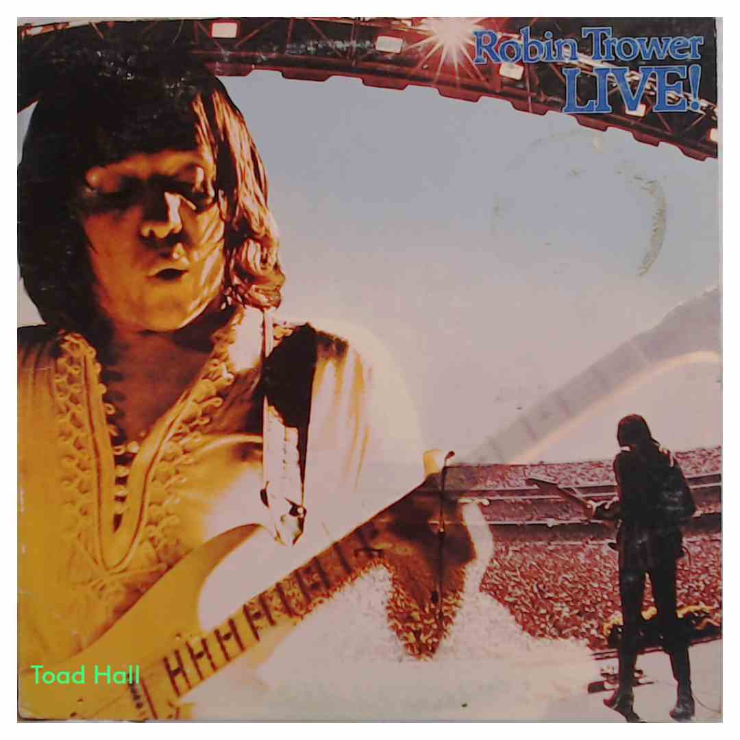 ROBIN TROWER LIVE! Used Vinyl LP