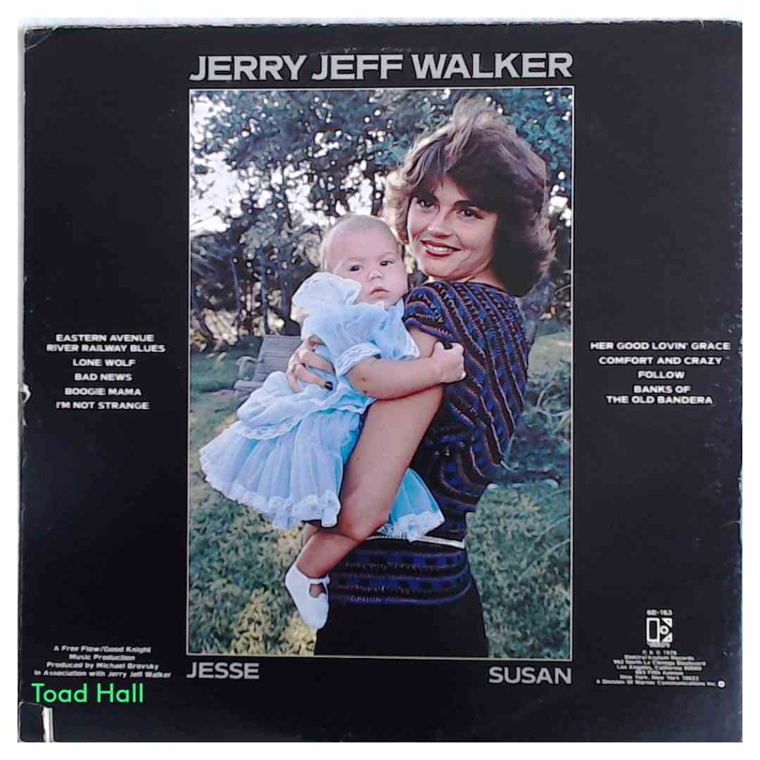 JERRY JEFF WALKER Jerry Jeff Used Vinyl LP