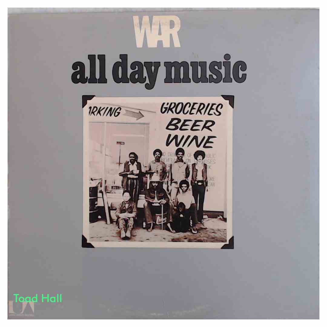 WAR All Day Music Used Vinyl LP
