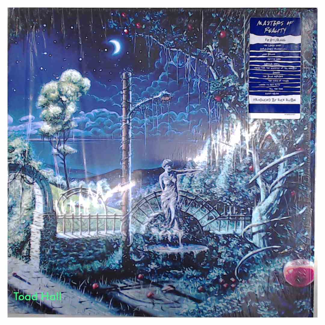 MASTERS OF REALITY Self Titled Clear Blue Vinyl Used Vinyl LP