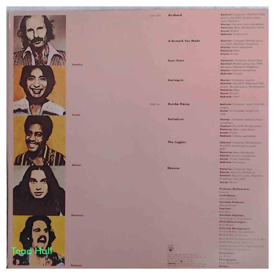 WEATHER REPORT Heavy Weather Used Vinyl LP