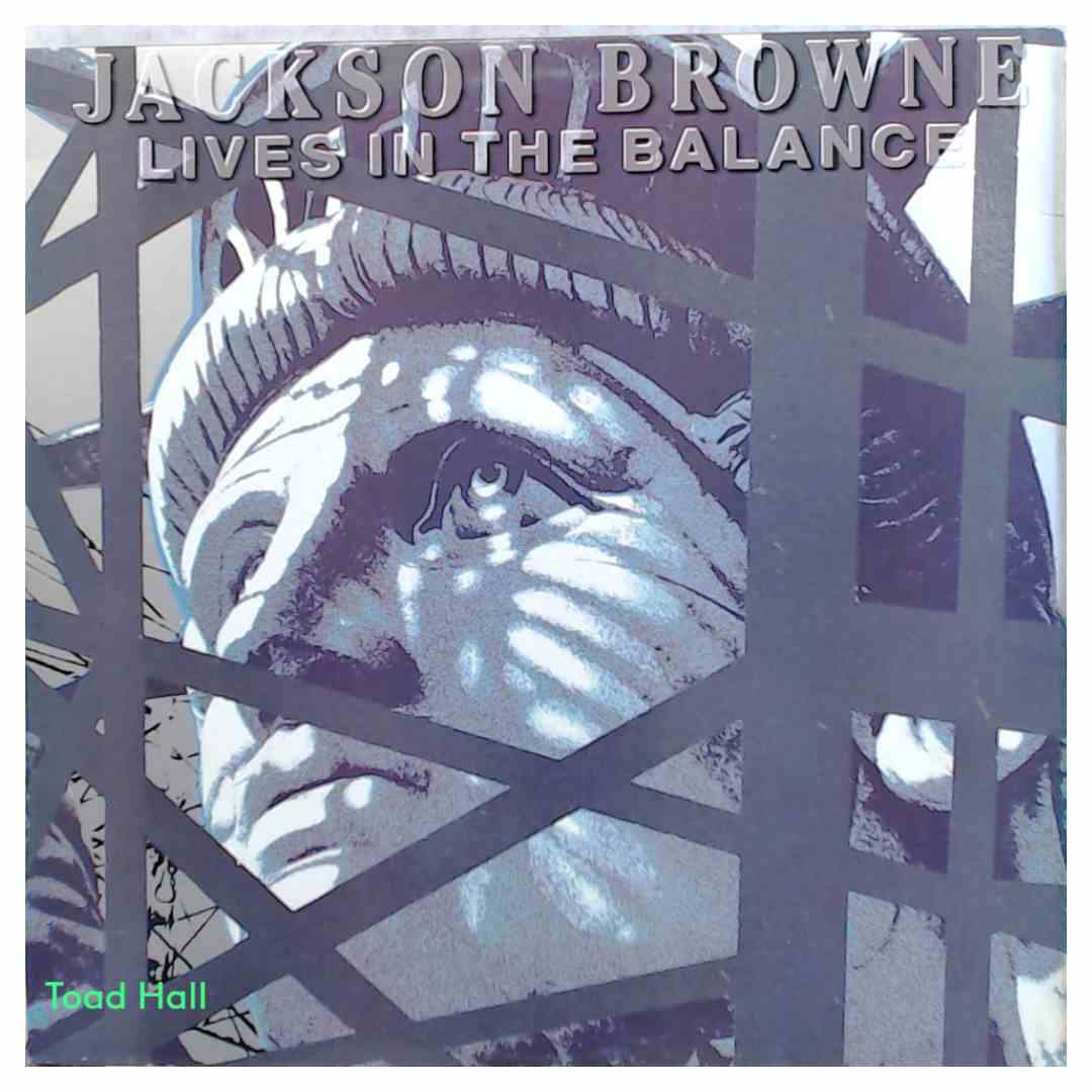JACKSON BROWNE Lives In The Balance Used Vinyl LP