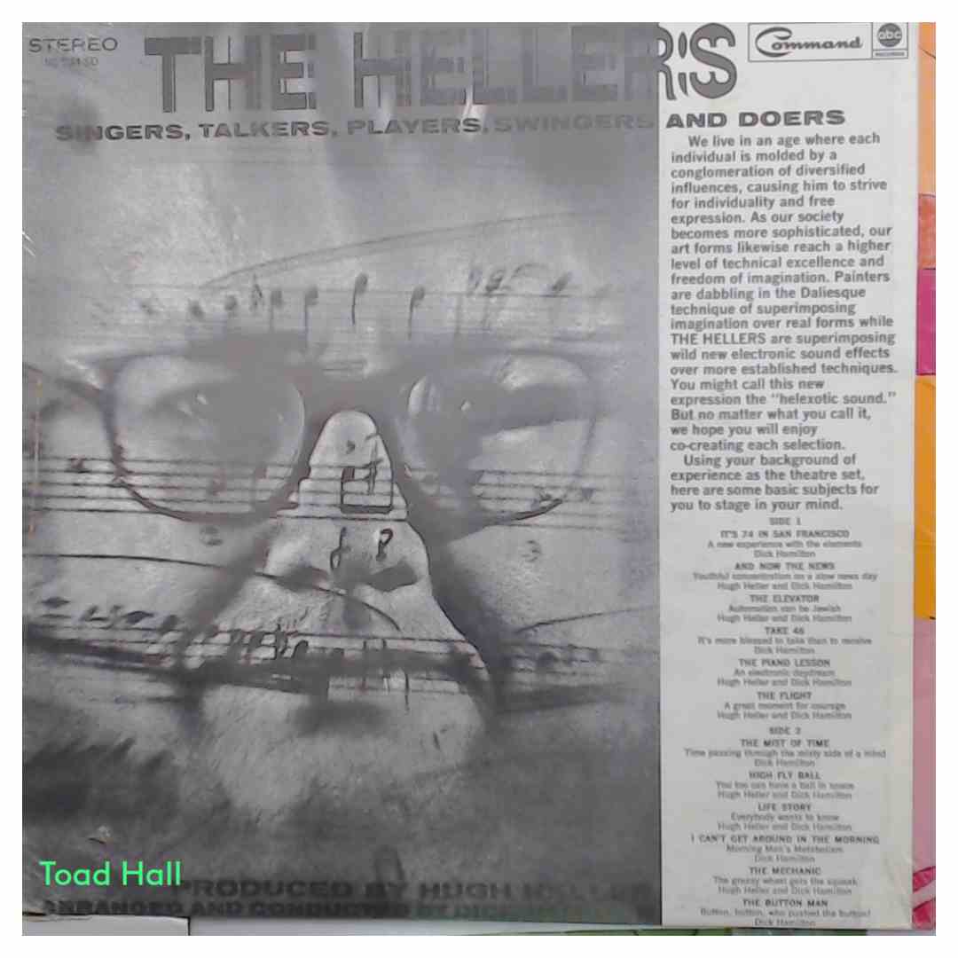 THE HELLERS Singers... Talkers... Players... Swingers... & Doers Vintage Sealed VINYL LP