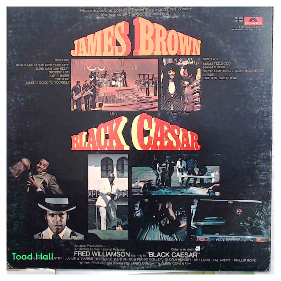 JAMES BROWN Black Caesar Used Vinyl LP