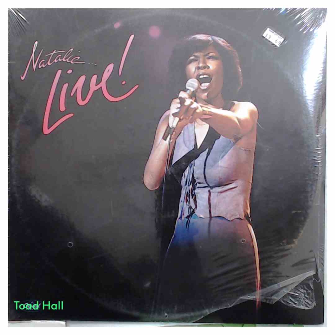 NATALIE COLE Live! Vintage Sealed Vinyl LP