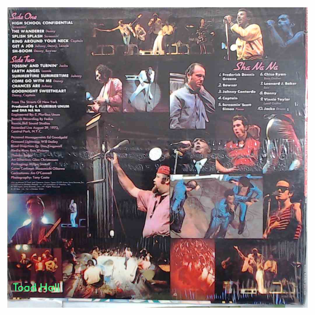 SHA NA NA From The Streets of New York Vintage Sealed Vinyl LP