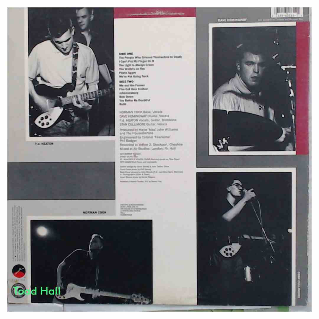 THE HOUSE MARTINS The People Who Grinned Themselves To Death Used Vinyl LP