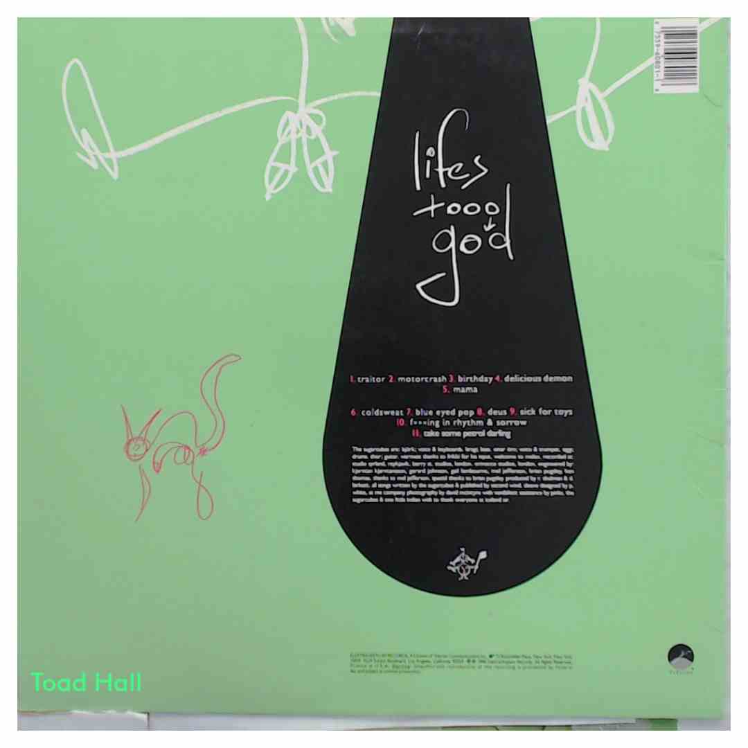 THE SUGAR CUBES Life's Too Good Used Vinyl LP