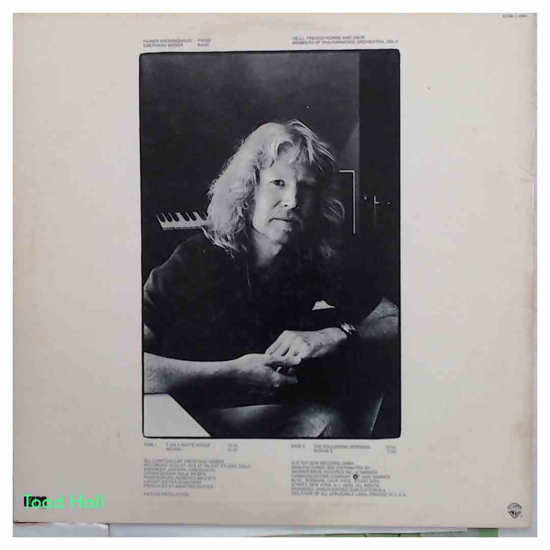 EBERHARD WEBER The Following Morning Used Vinyl LP