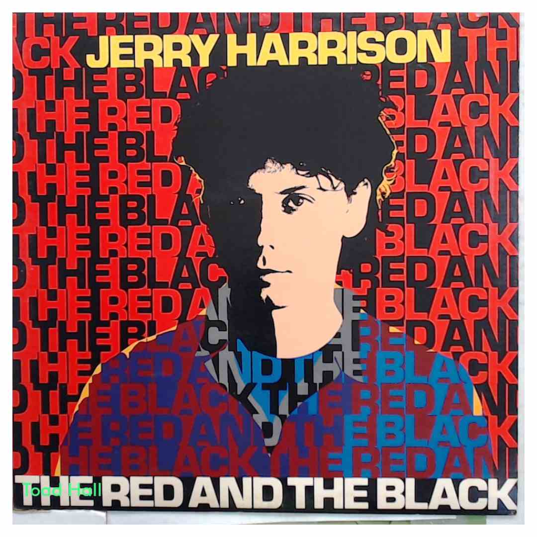 JERRY HARRISON The Red and the Black Used Vinyl LP