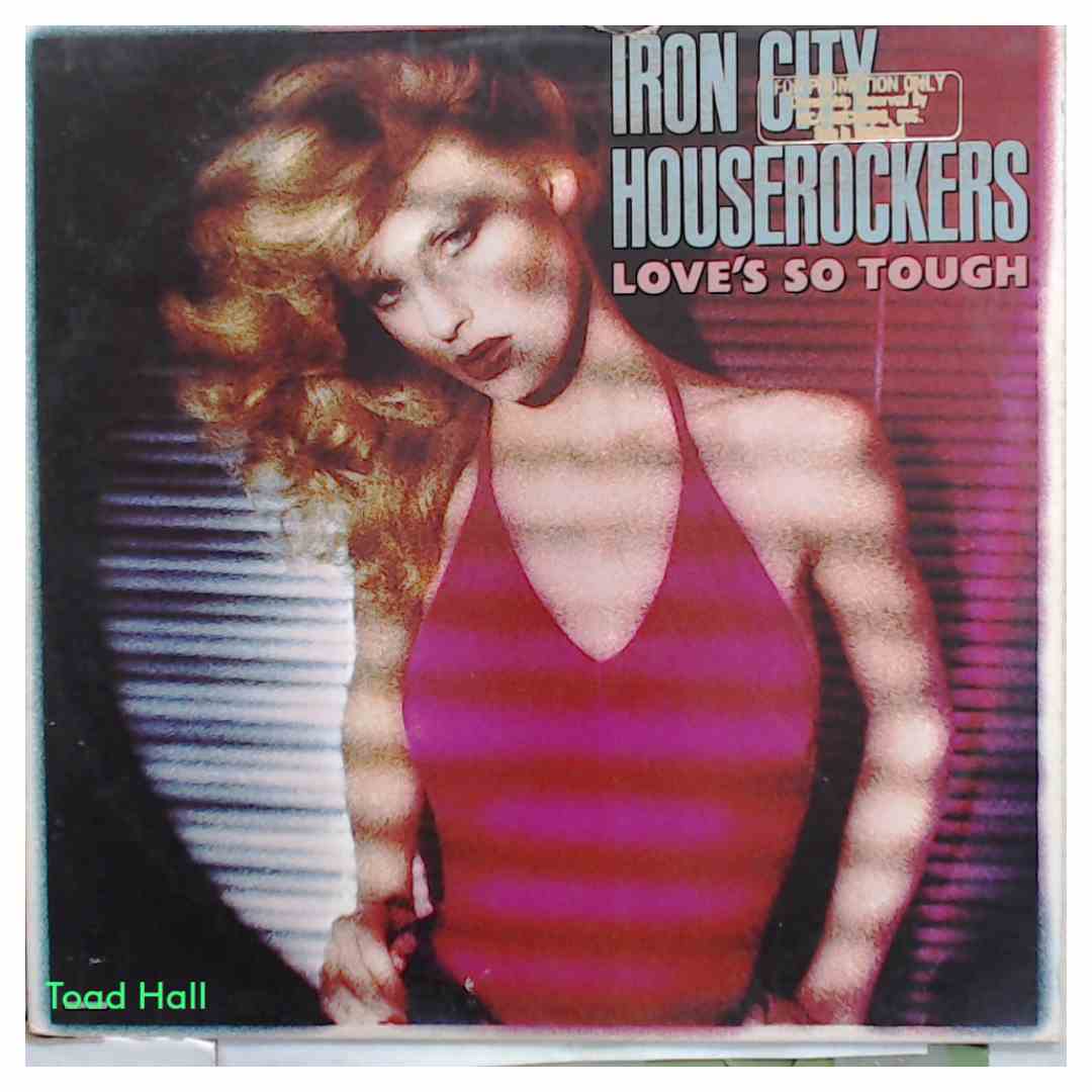 IRON CITY HOUSEROCKERS Love's So Tough PROMO COVER Used Vinyl LP