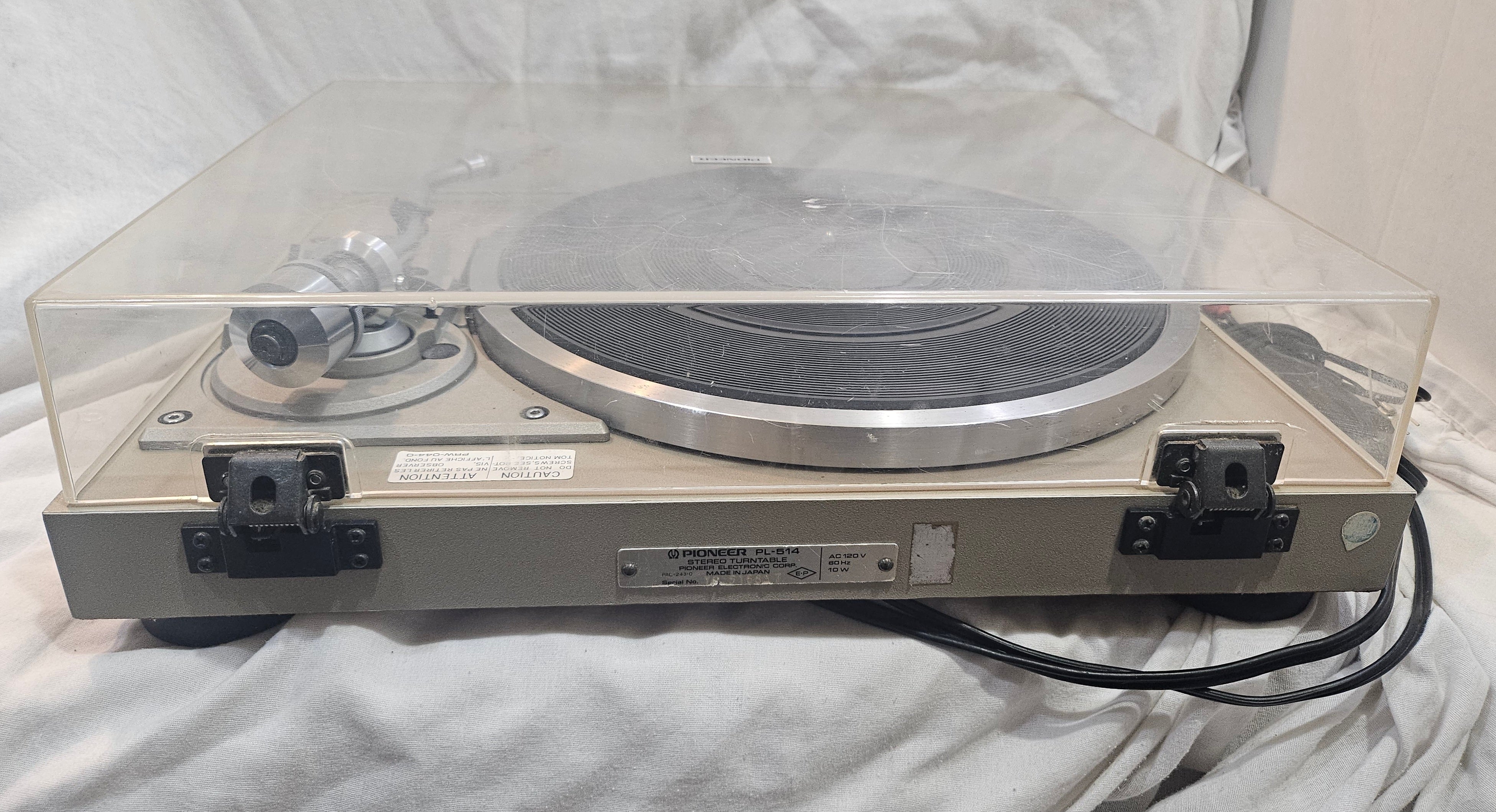 Pioneer PL-514 Turntable