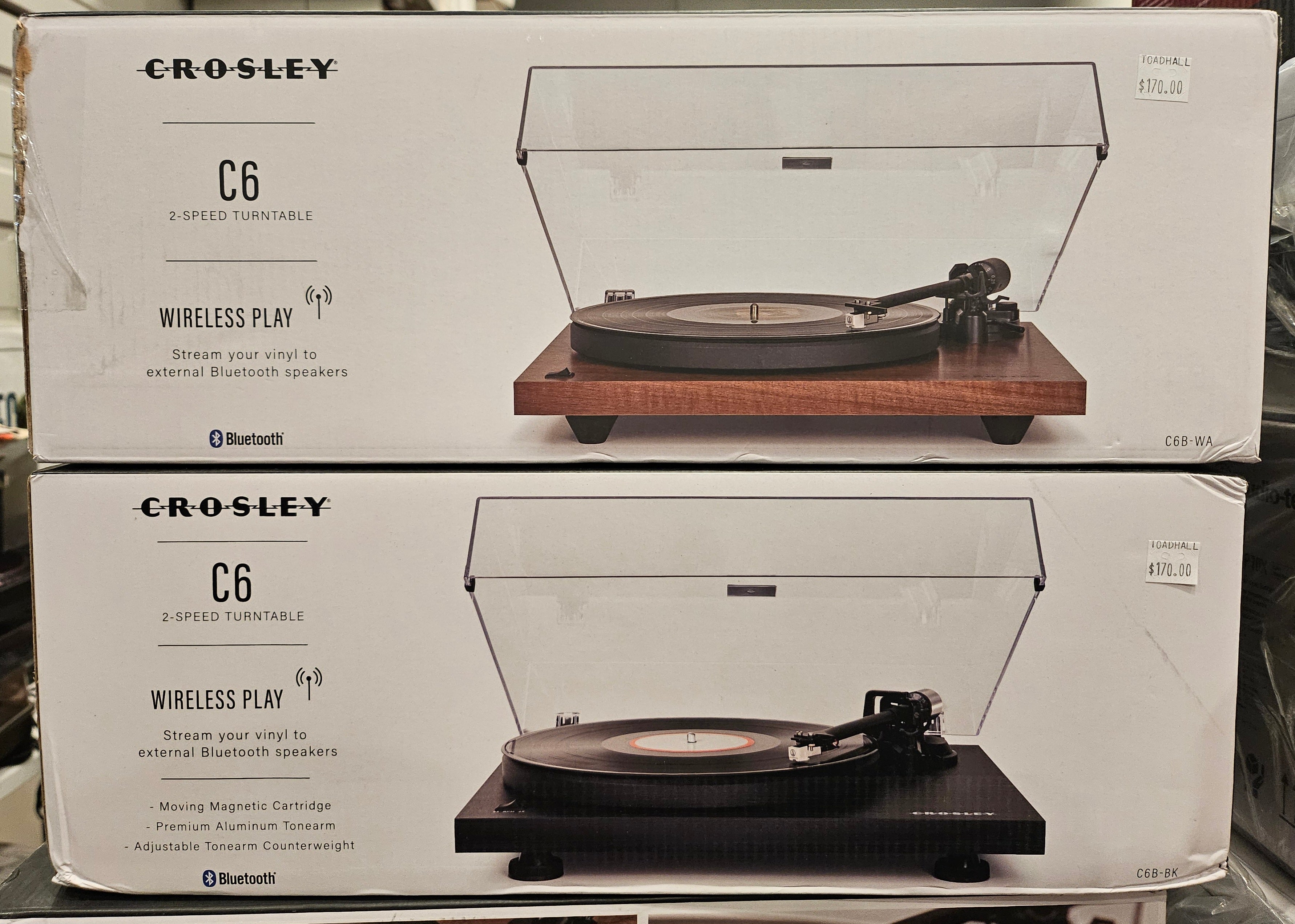 Crosley C6 2-Speed Turntable