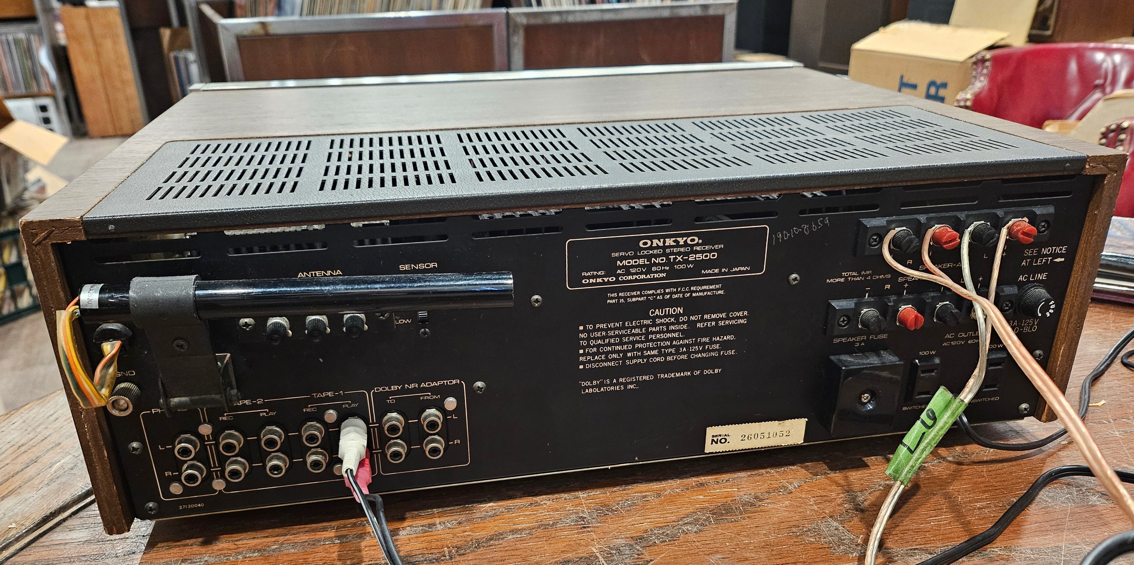 ONKYO TX-2500 Receiver