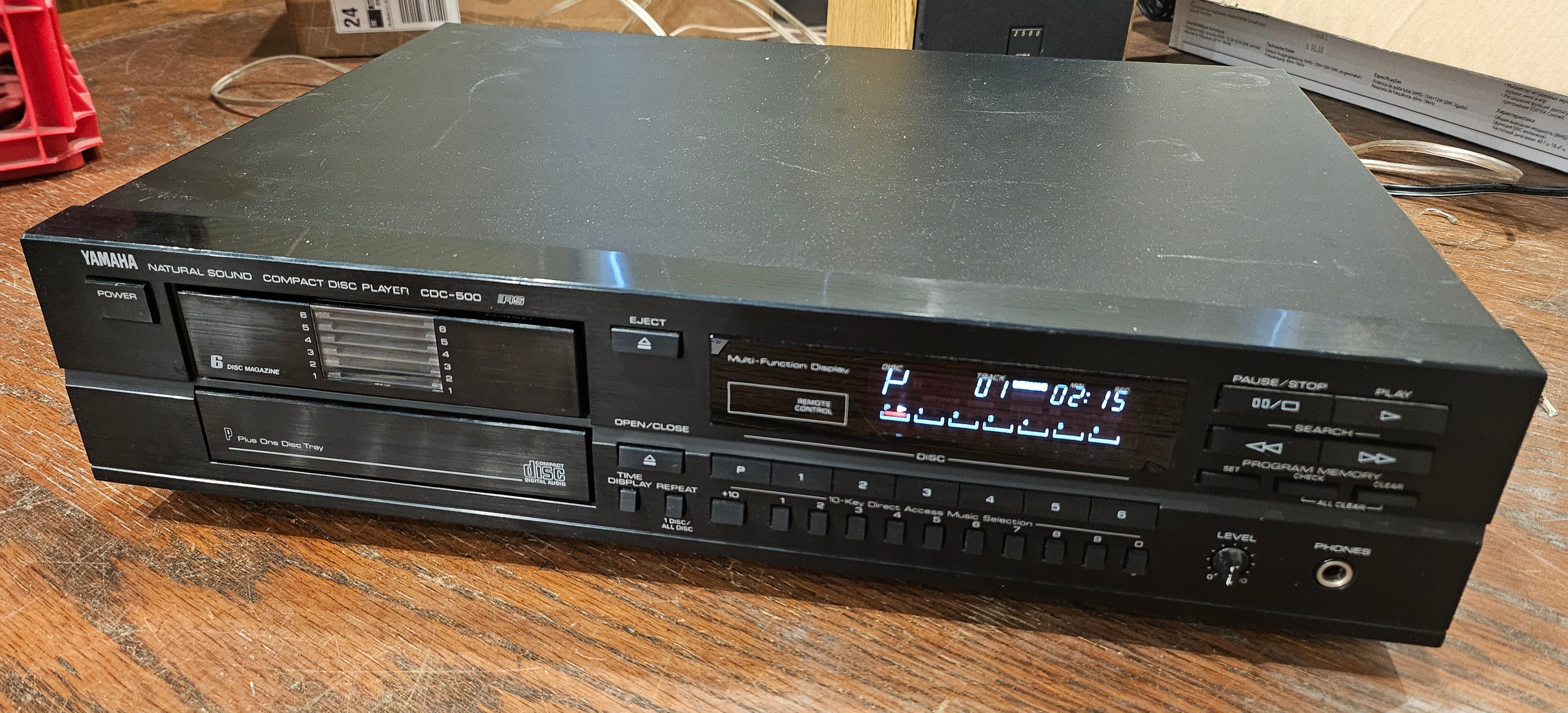 Yamaha CDC-500 CD Player