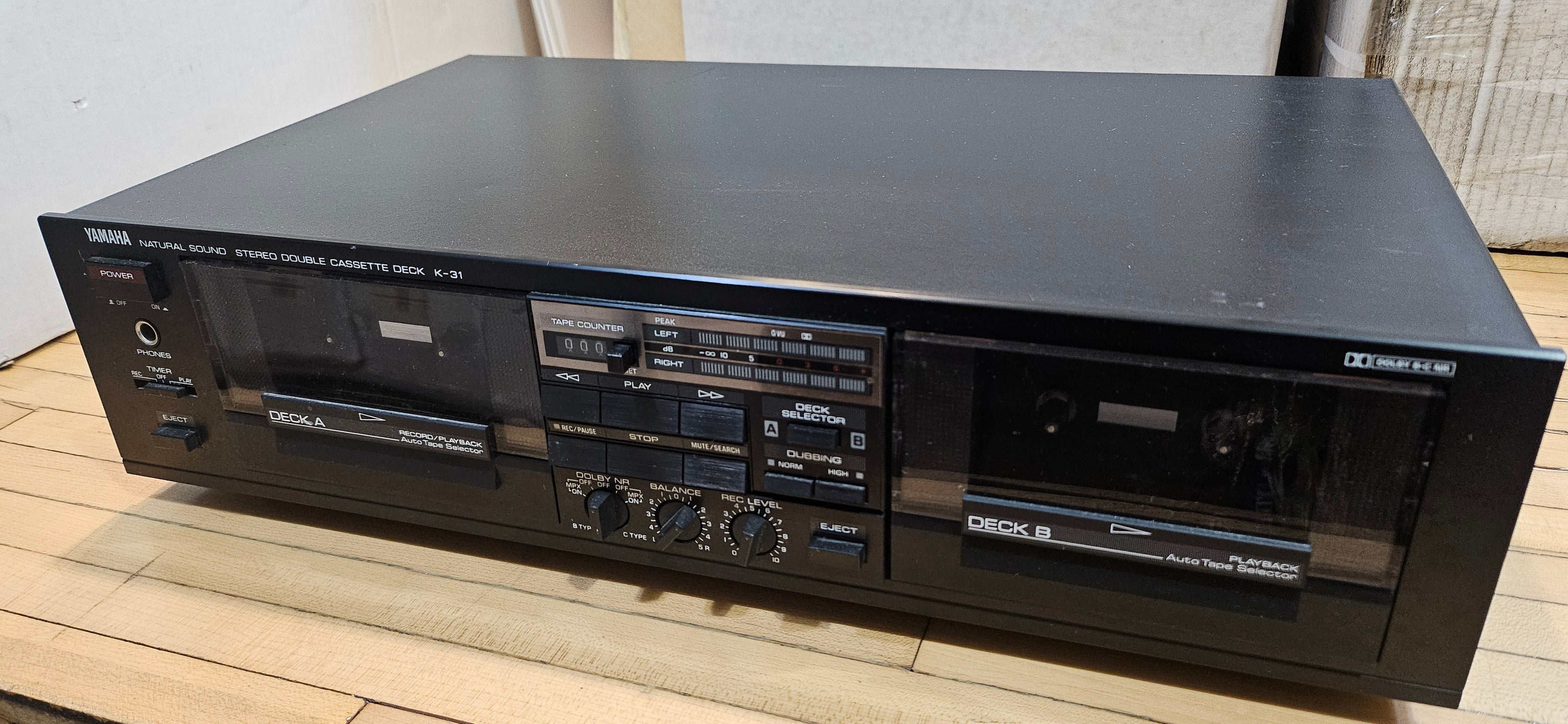 Yamaha K-31 Double Cassette Deck