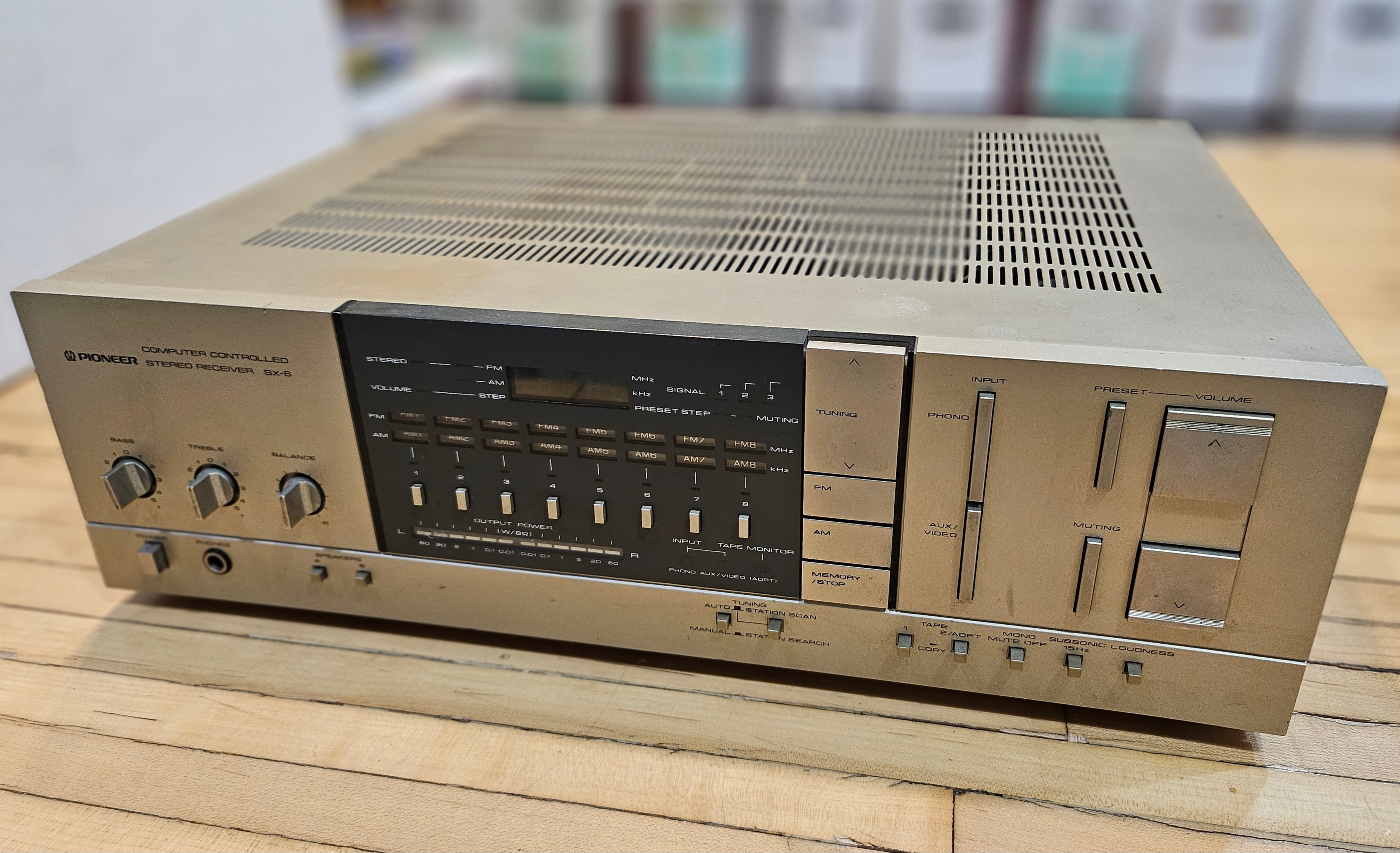 Pioneer SX-6 Receiver