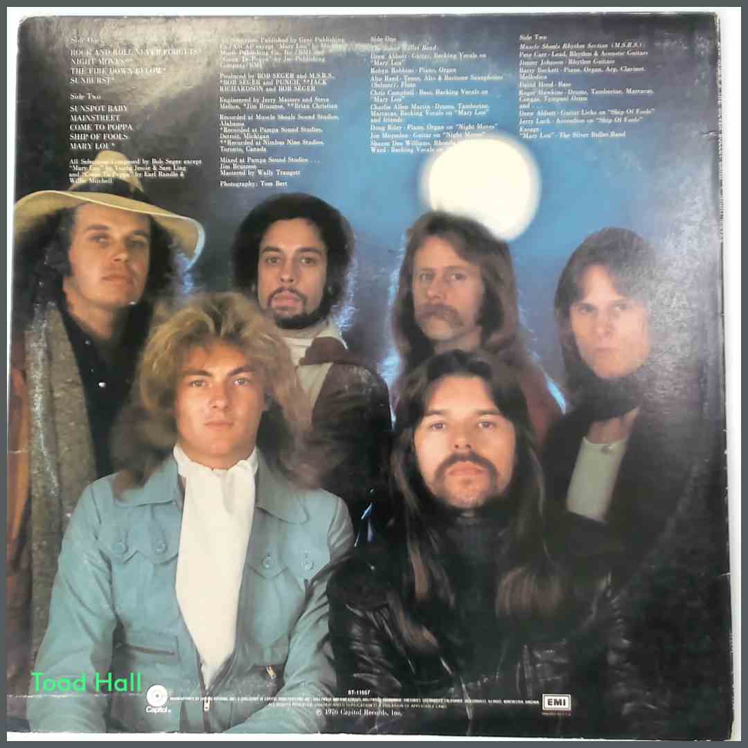 BOB SEGER & THE SILVER BULLET BAND Night Moves Used Vinyl LP
