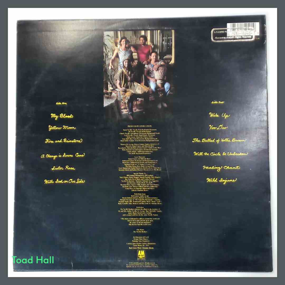 NEVILLE BROTHERS Yellow Moon (Promo) Used Vinyl LP SP5240