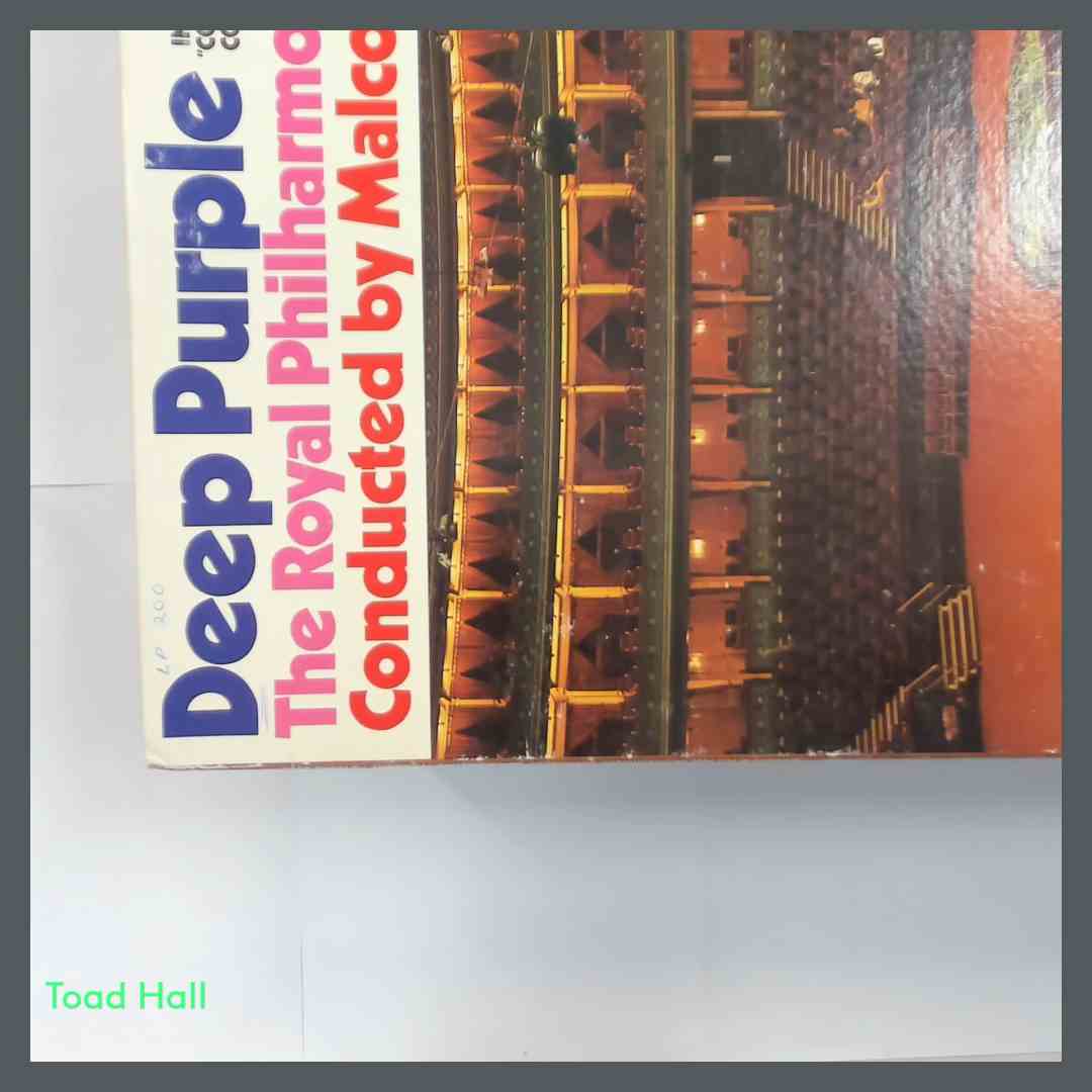 DEEP PURPLE The Royal Philharmonic Orchestra Used Vinyl LP WS1860 Gatefold