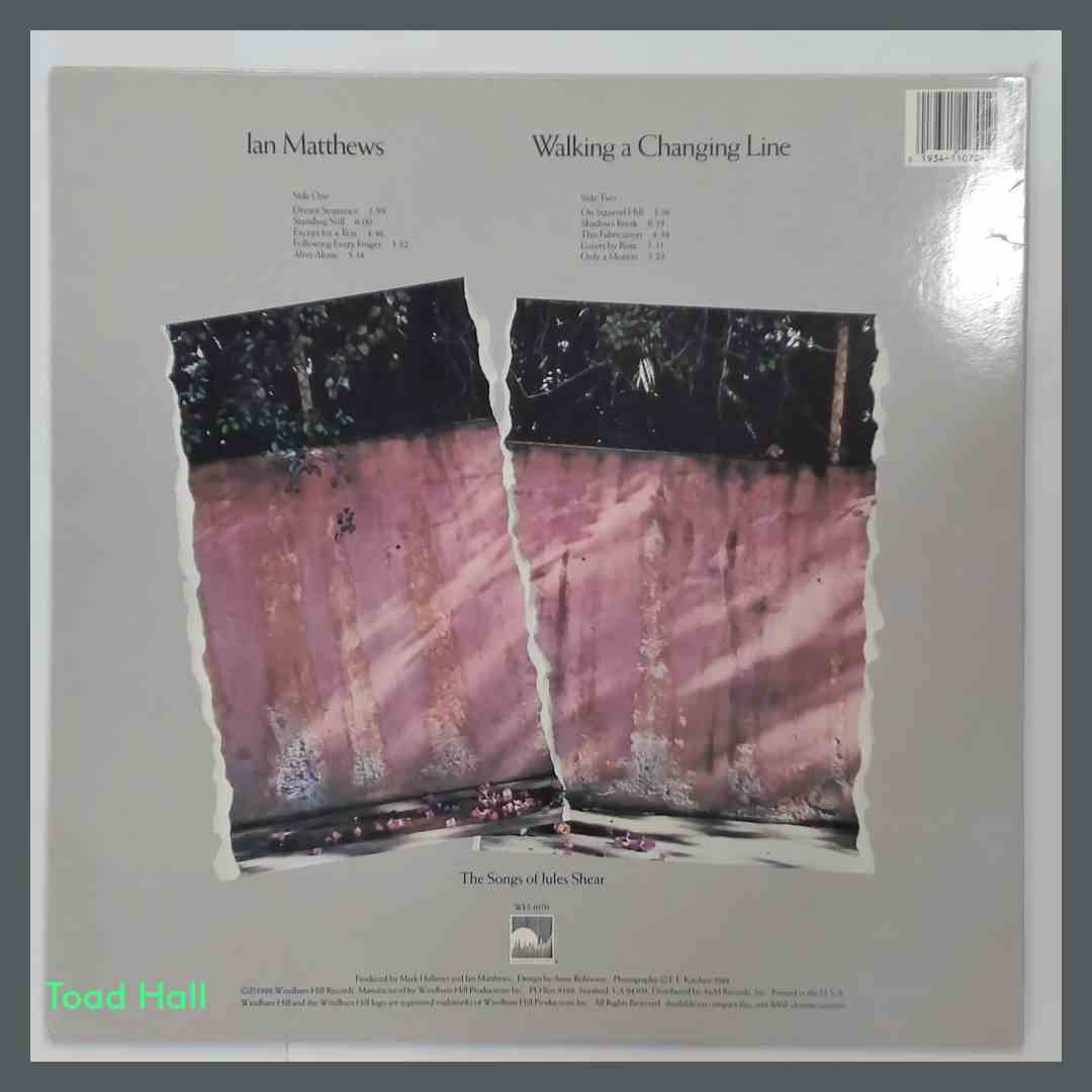 IAN MATTHEWS Walking A Changing Line Used Vinyl LP