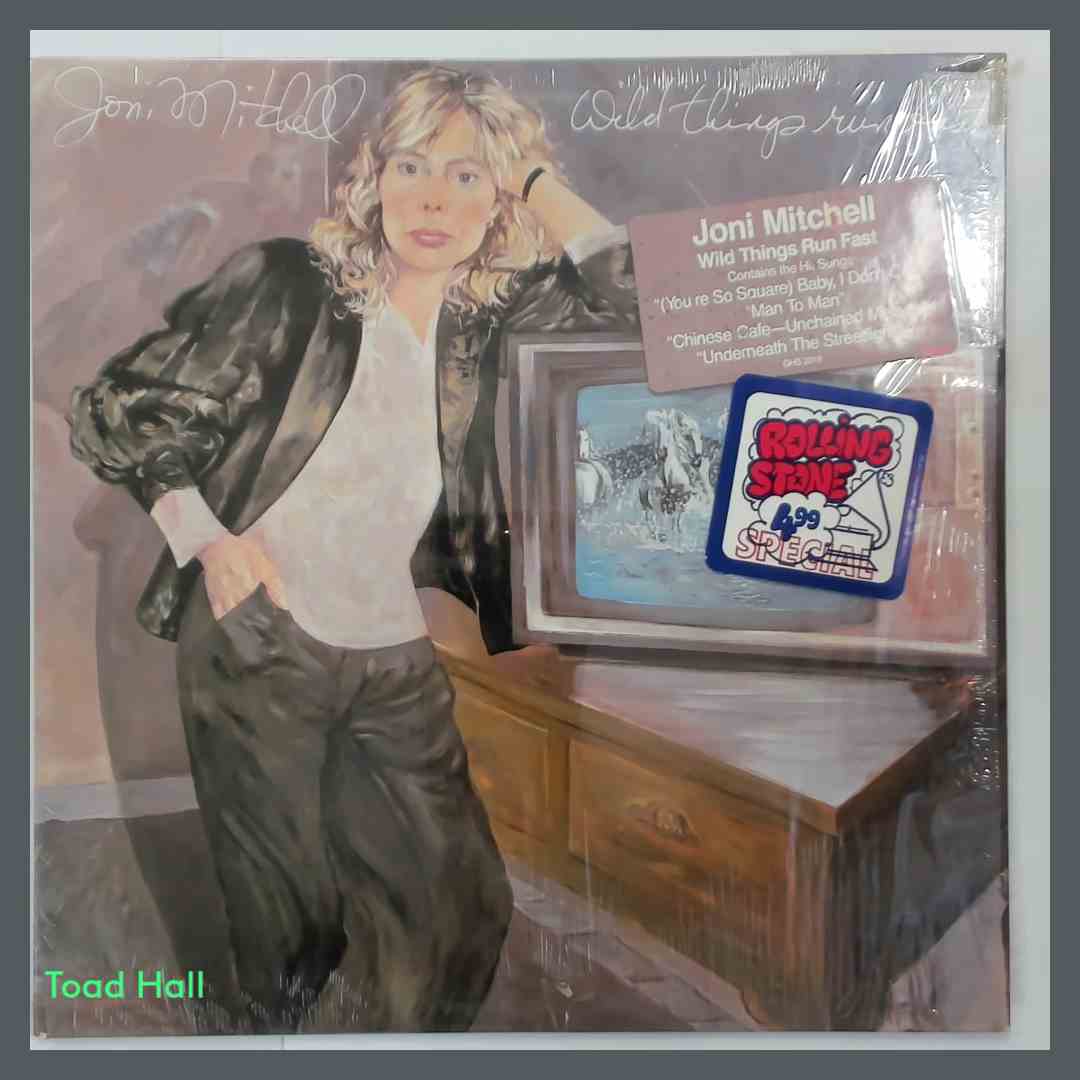 JONI MITCHELL Wild Things Run Fast Used Vinyl LP Gatefold GHS2019