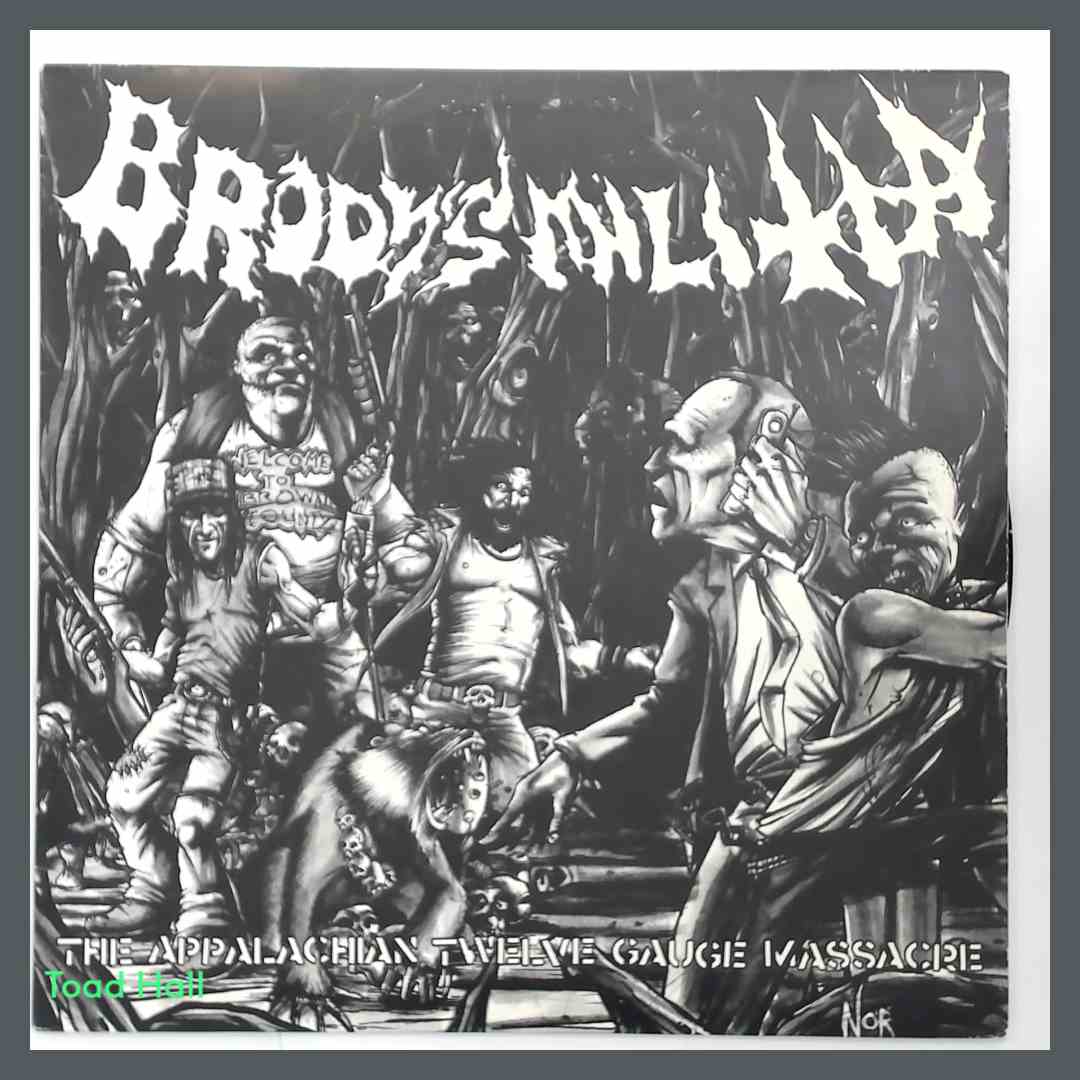 BRODY'S MILITIA The Appalachian Twelve Gauge Massacre Used Vinyl LP