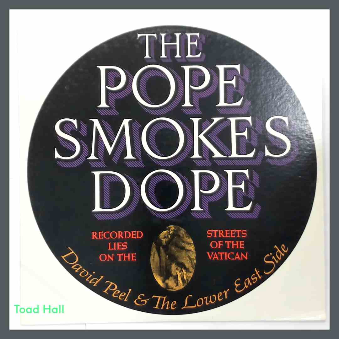 DAVID PEEL & THE LOWER EAST SIDE The Pope Smokes Dope Used Vinyl LP Sterling Press SW3391