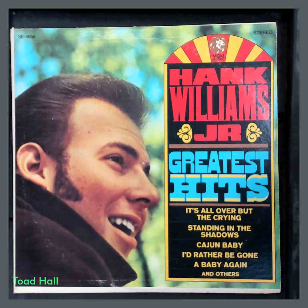 HANK WILLIAMS JR Greatest Hits Used Vinyl LP SE-4656